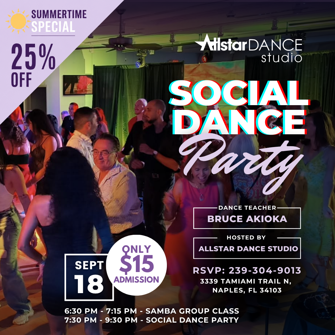 September 18th Social Dance Party