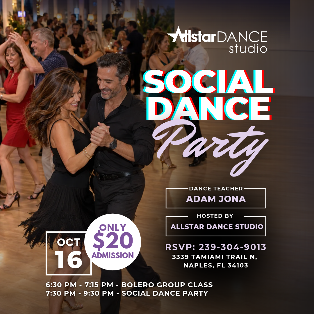 October 16th - Social Dance Party