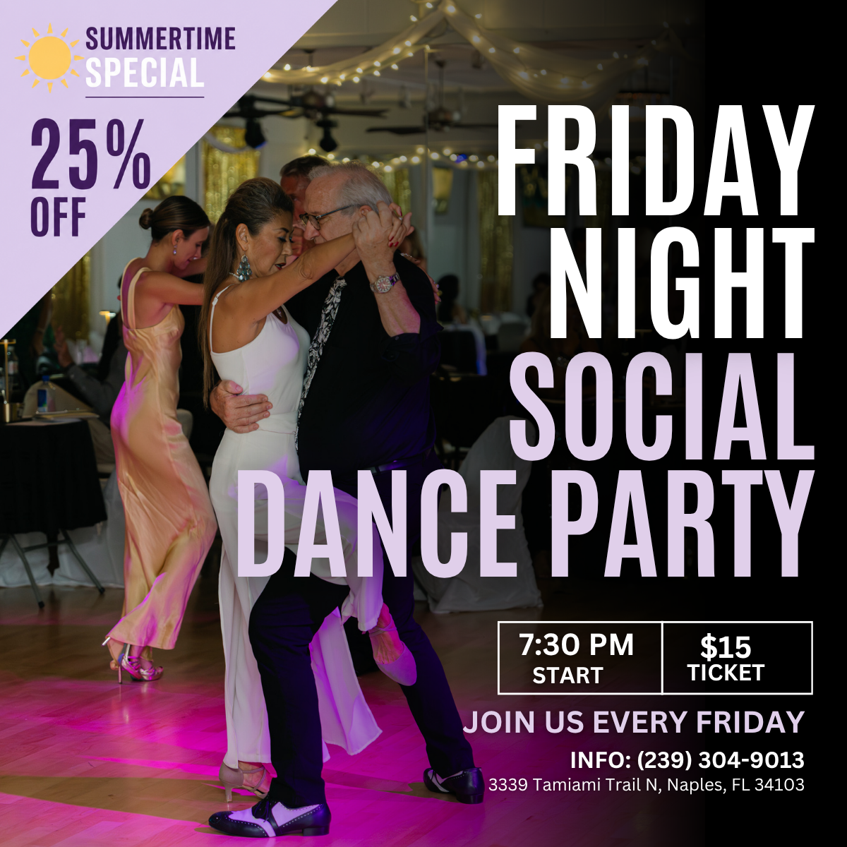 July 31st Social Dance Party