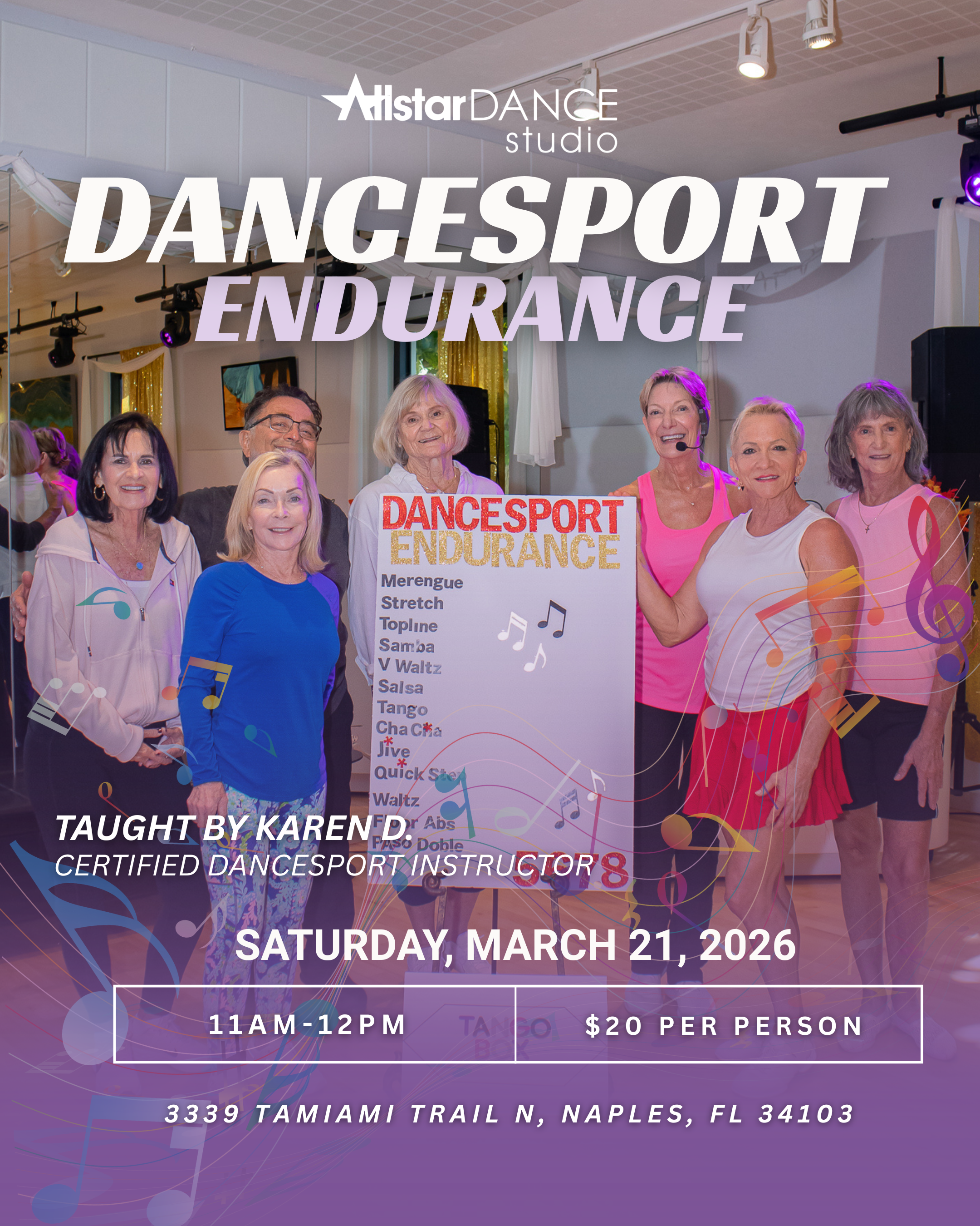 Dance Sport Endurance with Karen D.