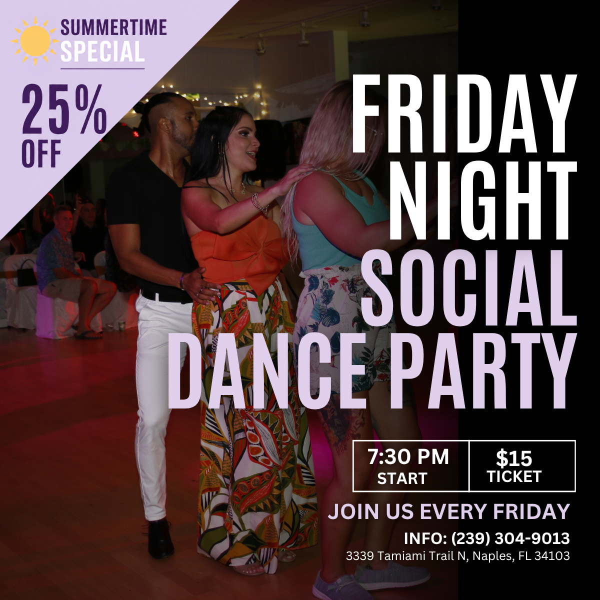 July 24th Social Dance Party