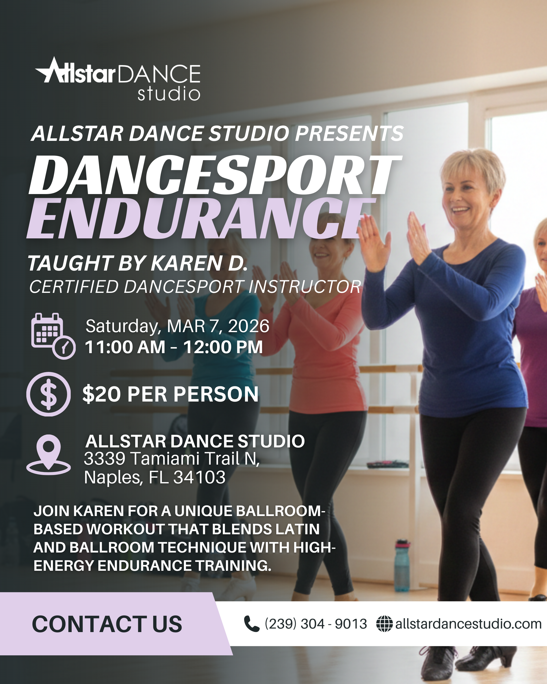 Dance Sport Endurance with Karen D.