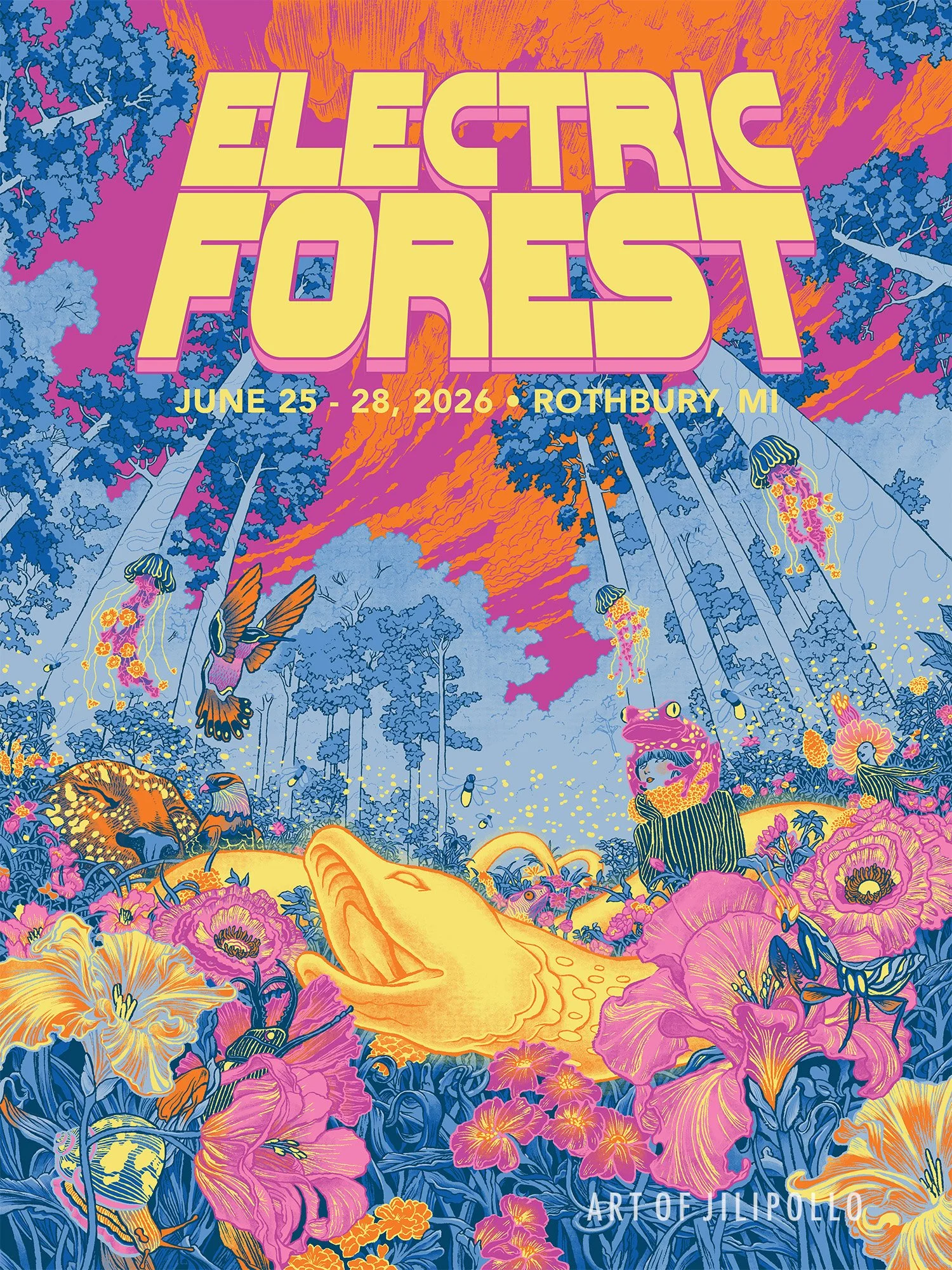 ELECTRIC FOREST POSTERS