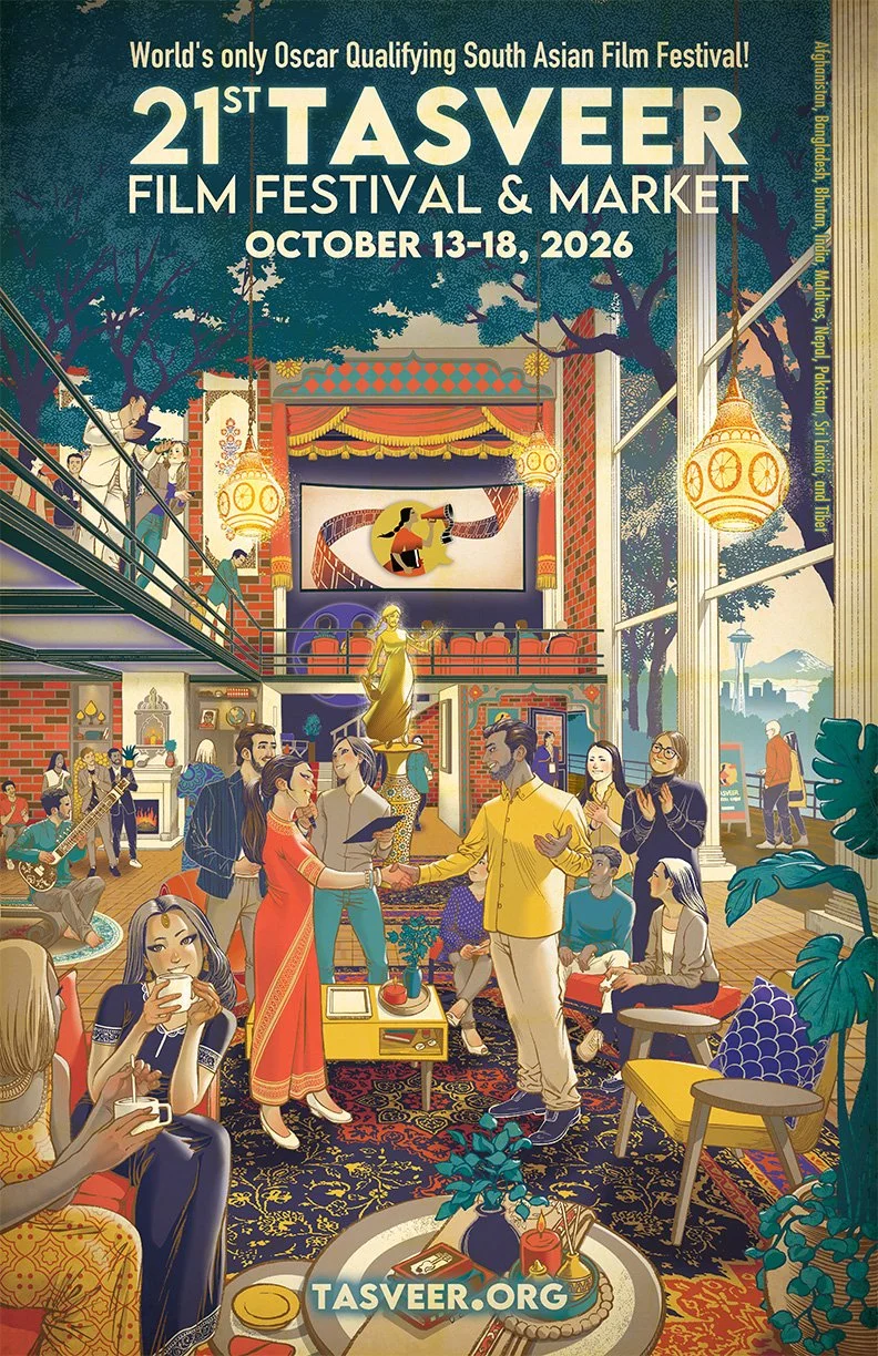 SEATTLE SOUTH ASIAN FILM FESTIVAL POSTERS
