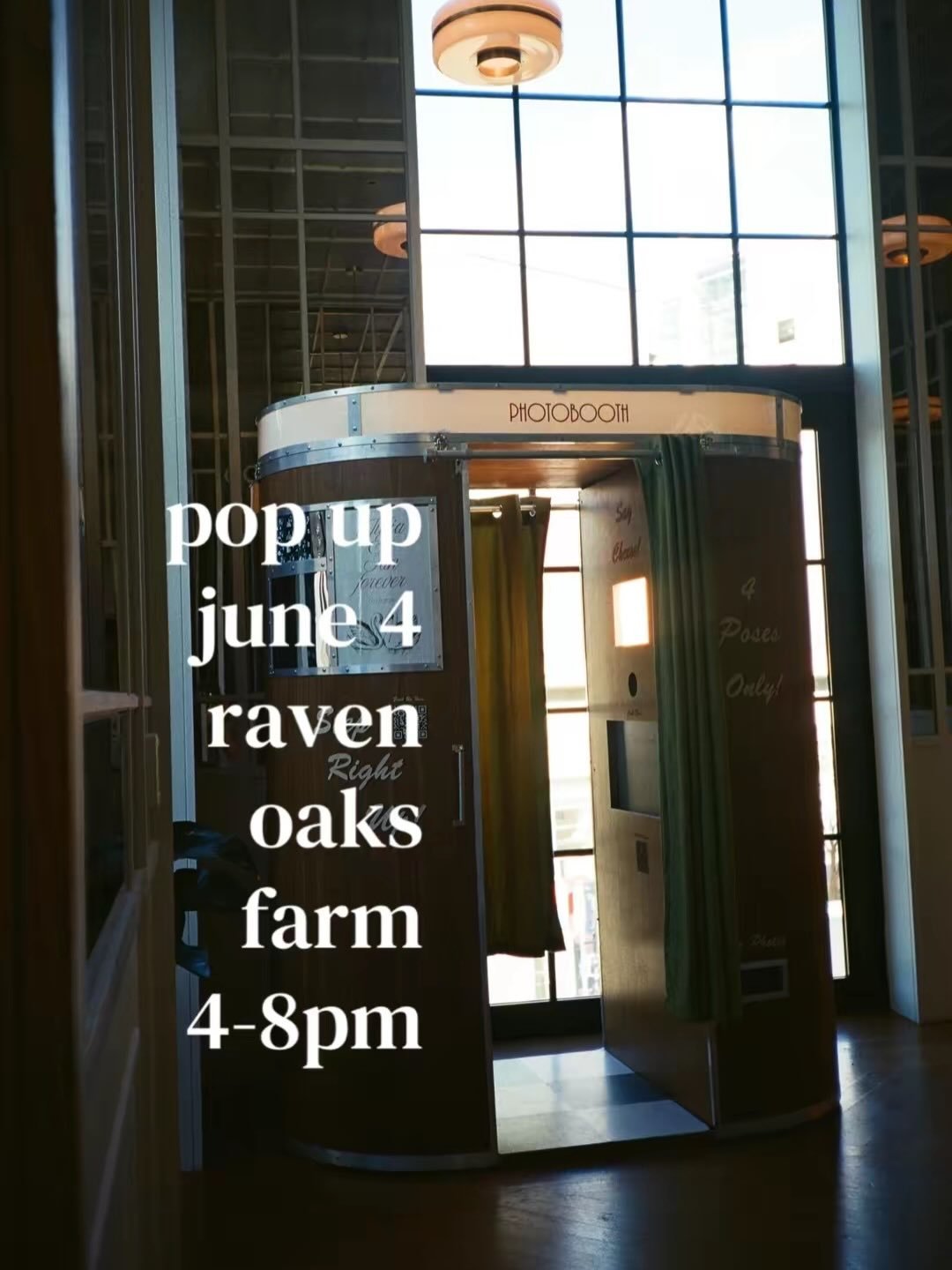 @ravenoaksfarm Thursday, June 4 &hearts;️ come get a print 🎞️✨

#detroitphotobooth #michiganphotographer #michiganphotobooth #detroitbride #weddingphotobooth