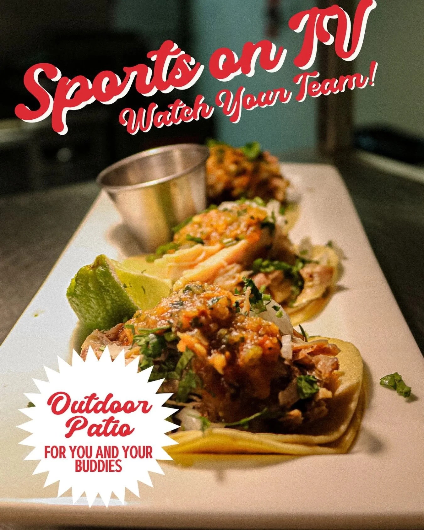 Come on in this weekend for some football and beer. We have 6 big screen TVs in our outdoor patio all weekend!