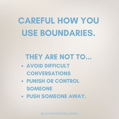 Not everything we call a &ldquo;boundary&rdquo; is actually a boundary.
Sometimes&hellip; it&rsquo;s control in disguise.
A way to manage someone else&rsquo;s behavior because we&rsquo;re afraid of being hurt, left behind, or being ignored. 

Warning
