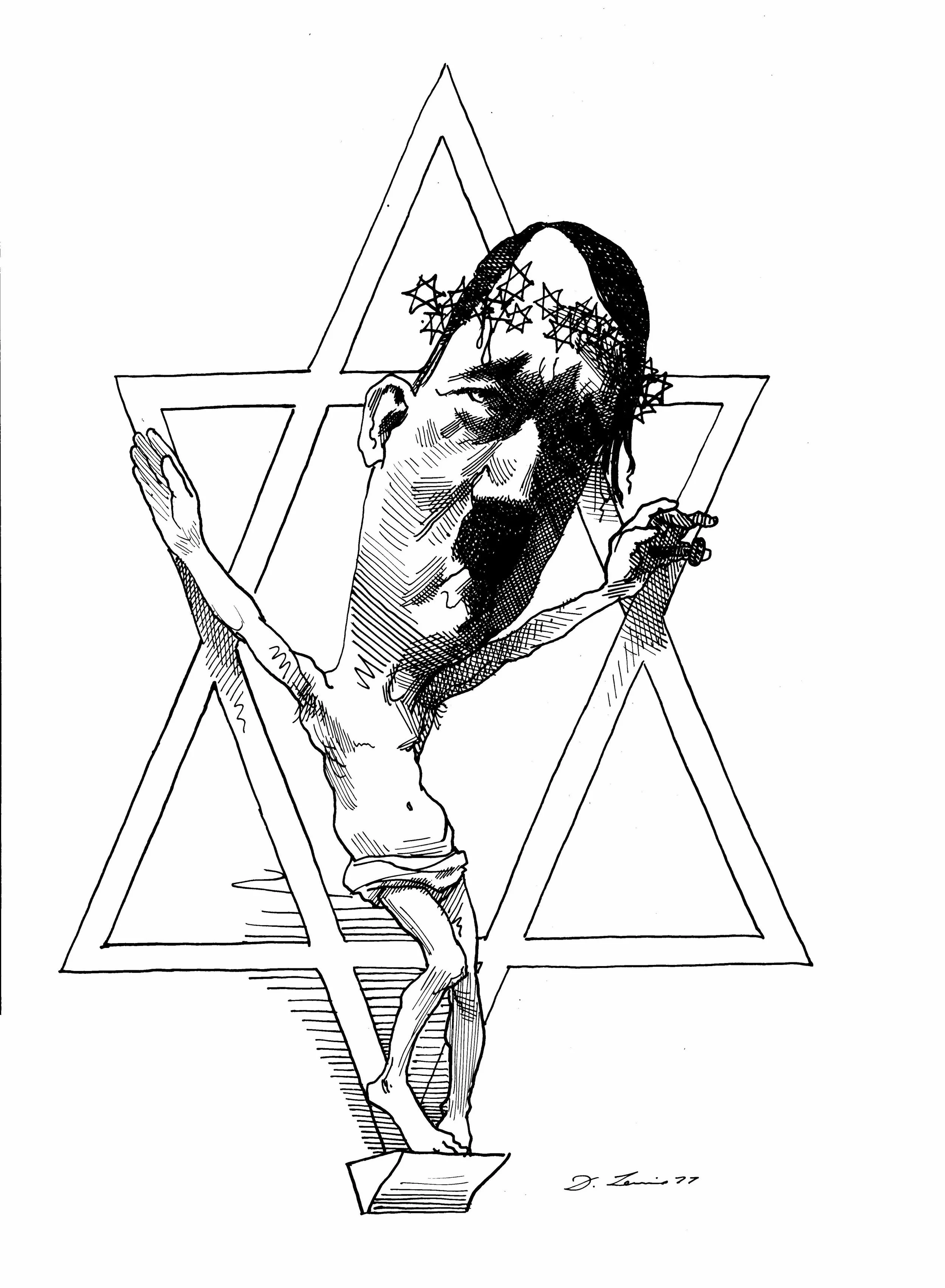  Adolf Hitler by David Levine