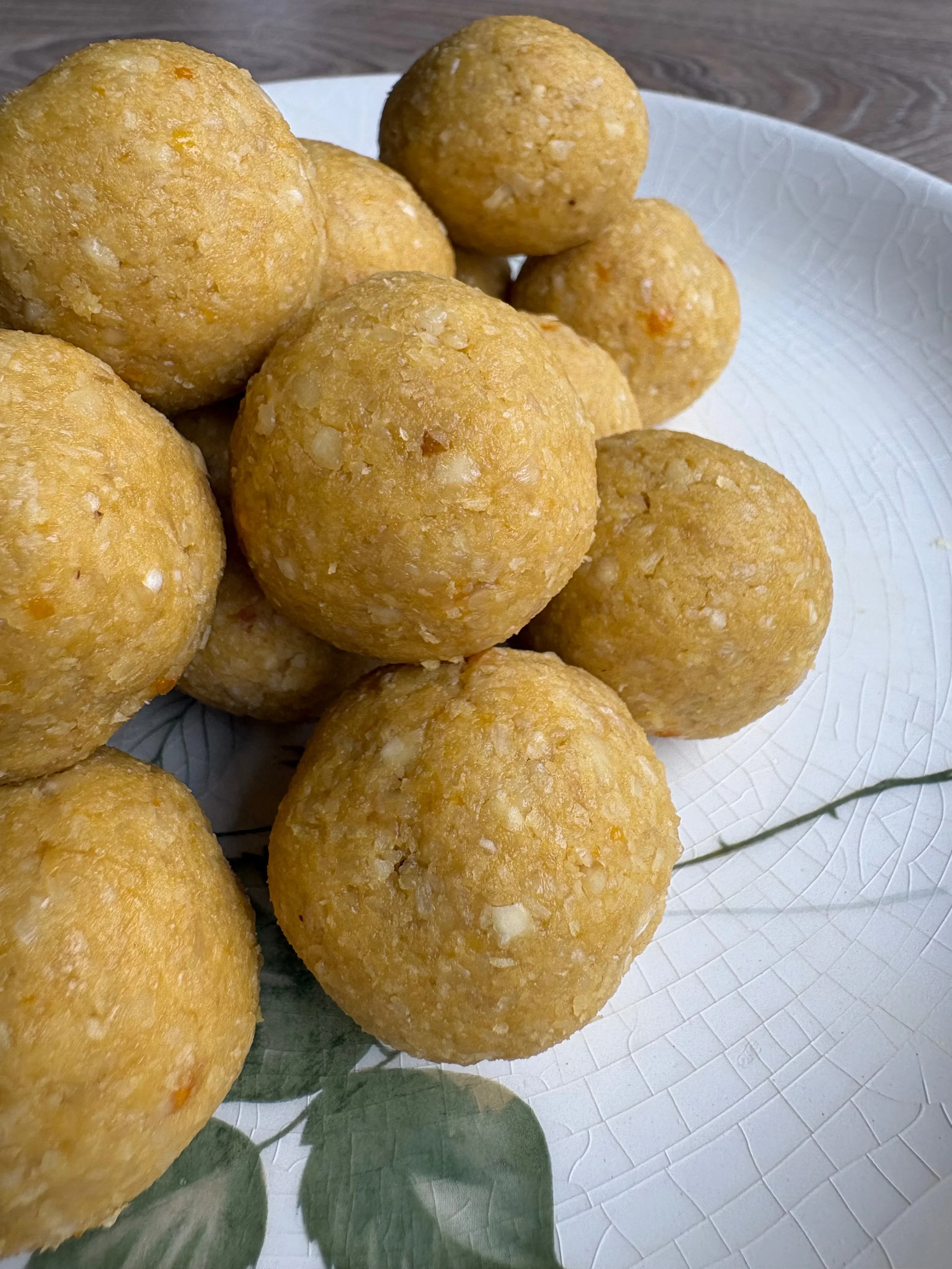 Coconut &amp; Mango Bliss Balls
