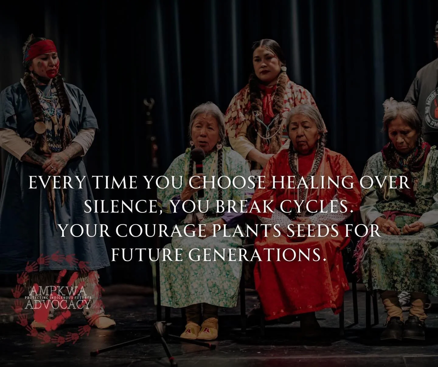 Every time you choose healing over silence, you break cycles. Your courage plants seeds for future generations. 🖤❤️💛🤍
#ampkwaadvocacy #ThoughtfulThursday #StrongerTogether #MMIPawareness #healingtogether