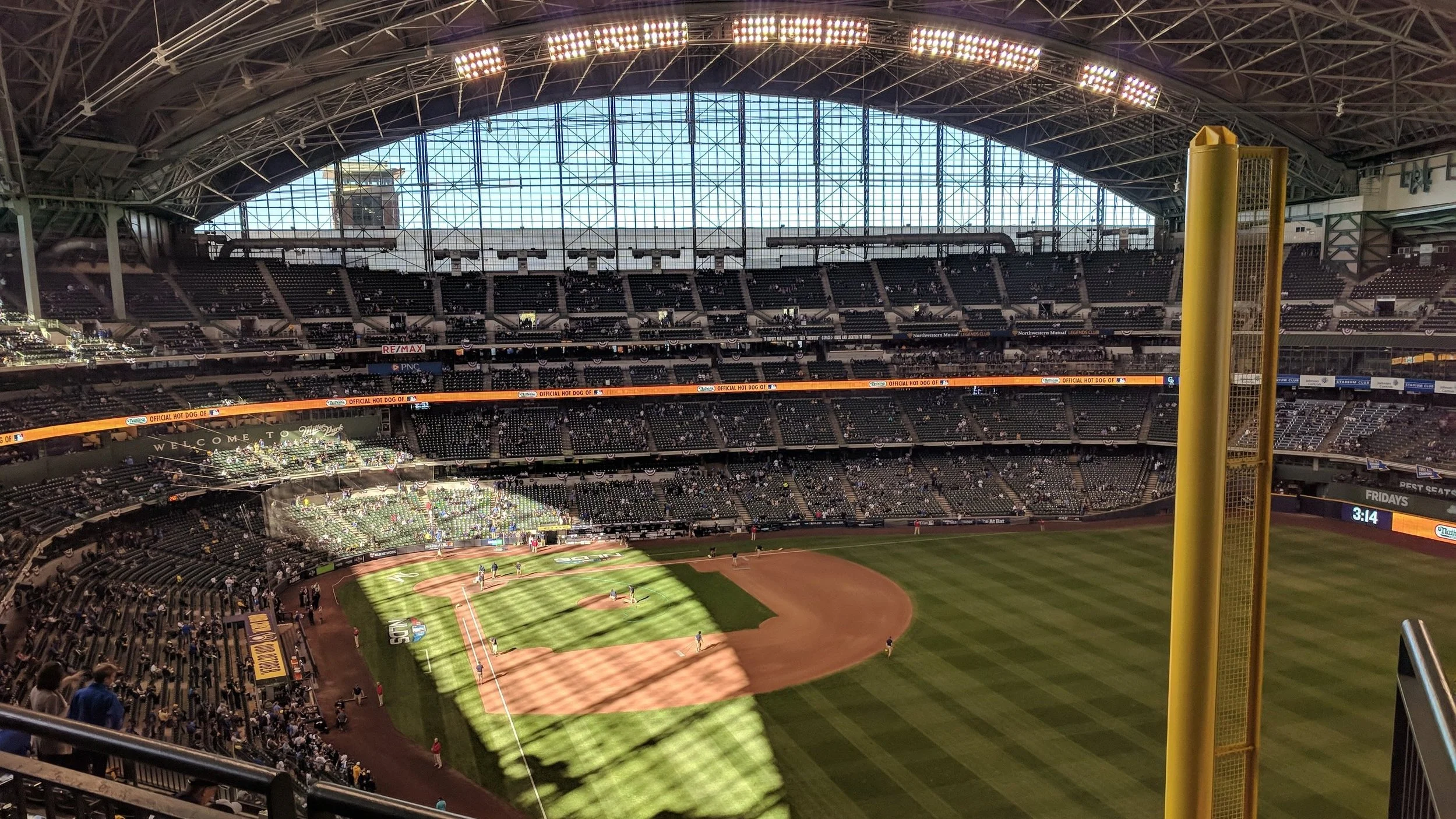 Playoff baseball is in the air
