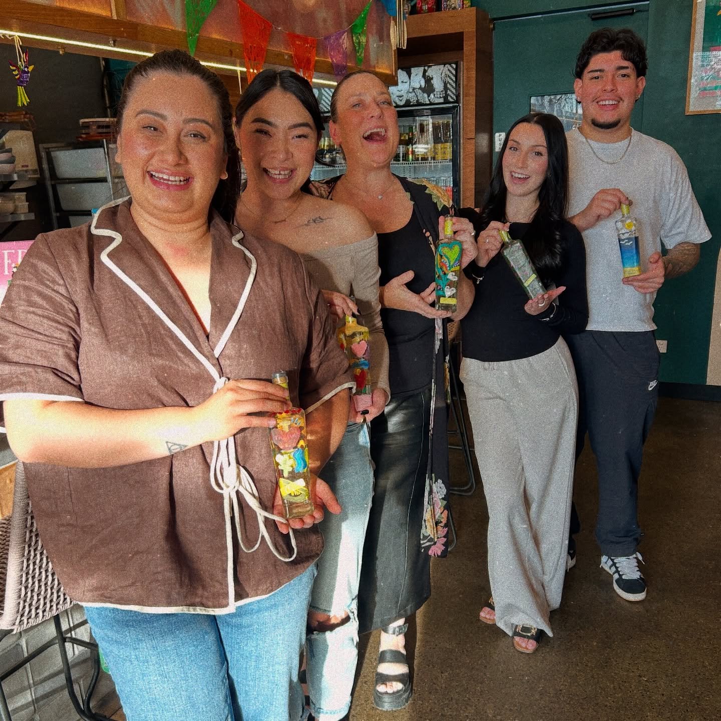 We sipped + we painted&hellip;.with a great group + Maria from @say_hola! Gracias everyone for coming, we hope you enjoyed everything + learnt a thing or two about @tequilatromba.au. 

Thanks Charlie for the Mexi snacks, pork belly + orange marmalade