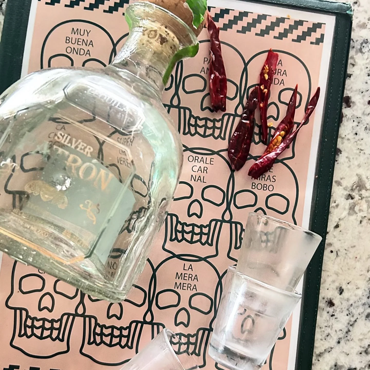 Everything in the menu is muy bueno, starting with Tequila!