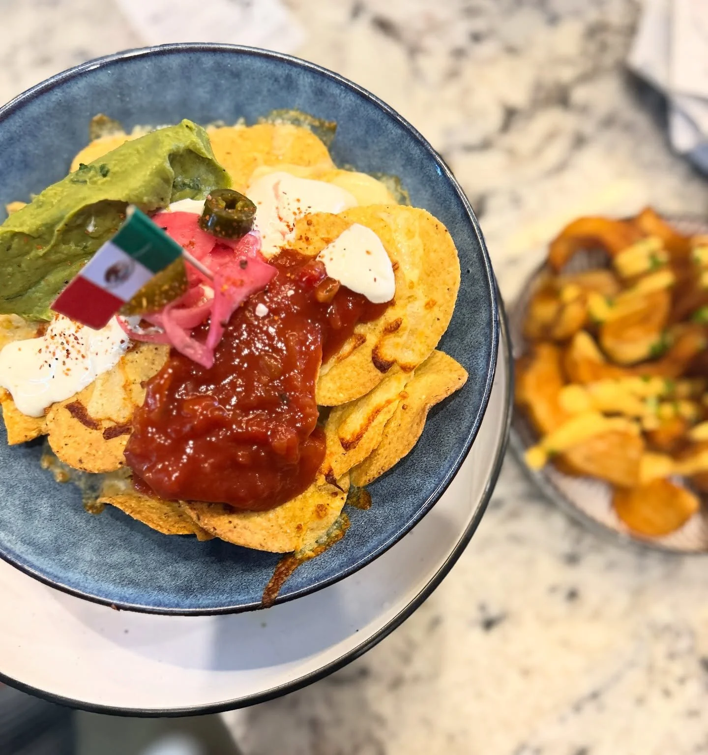 Nachos Libres coming up followed by Colochos with cheese&hellip;chase watch bite  with a Margarita or two!