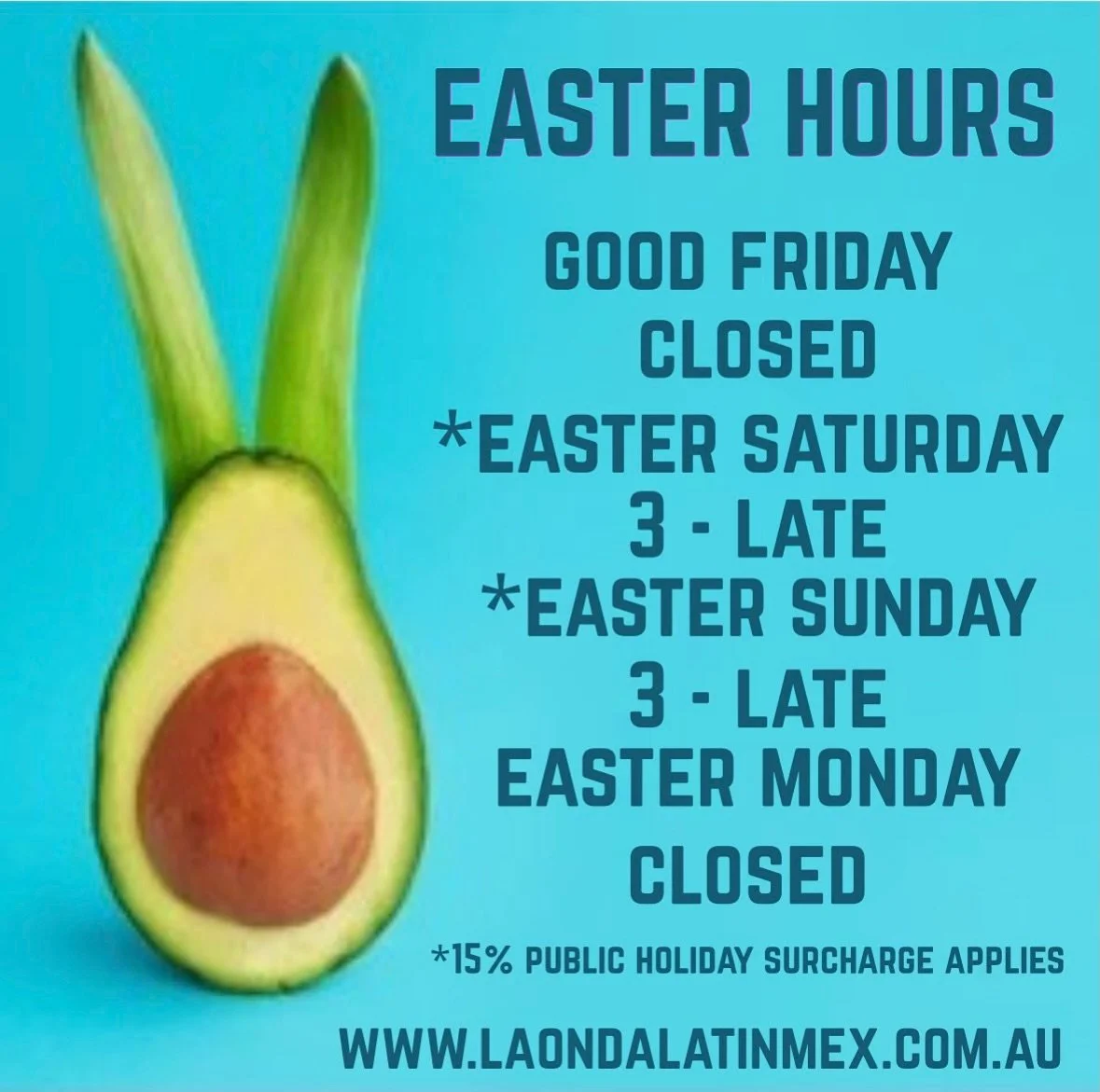 Semana Santa weekend&hellip; be safe