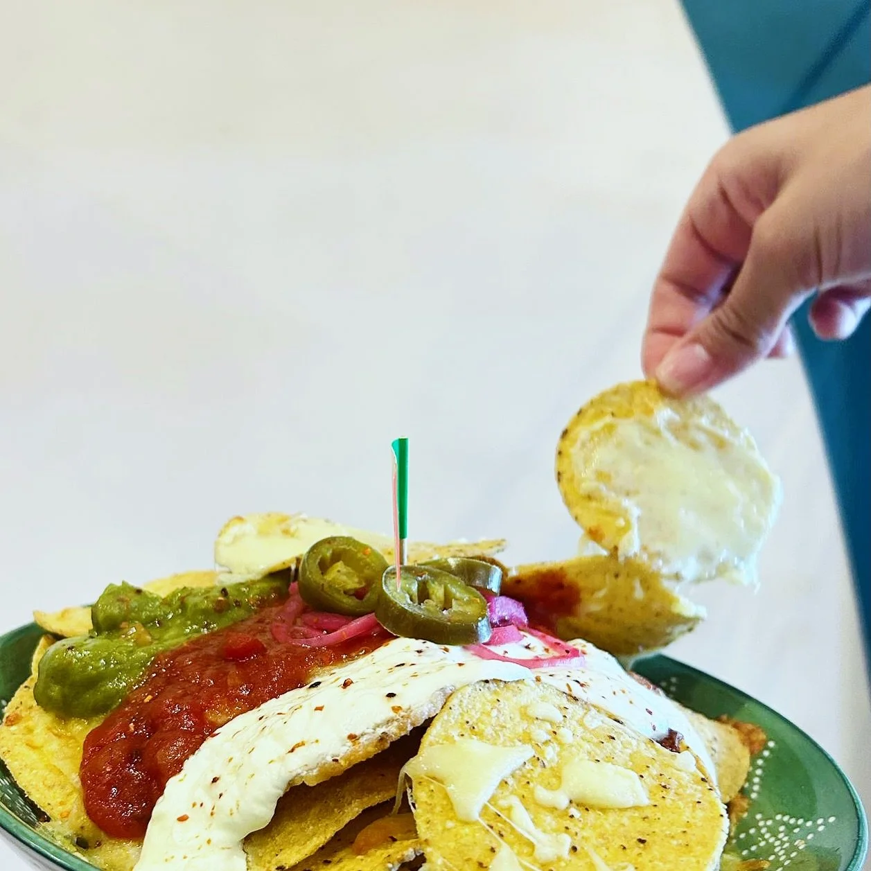 Say &ldquo;Cheese!&rdquo;

Nachos Libres with or without Chile con Carne they&rsquo;re so cheesy!