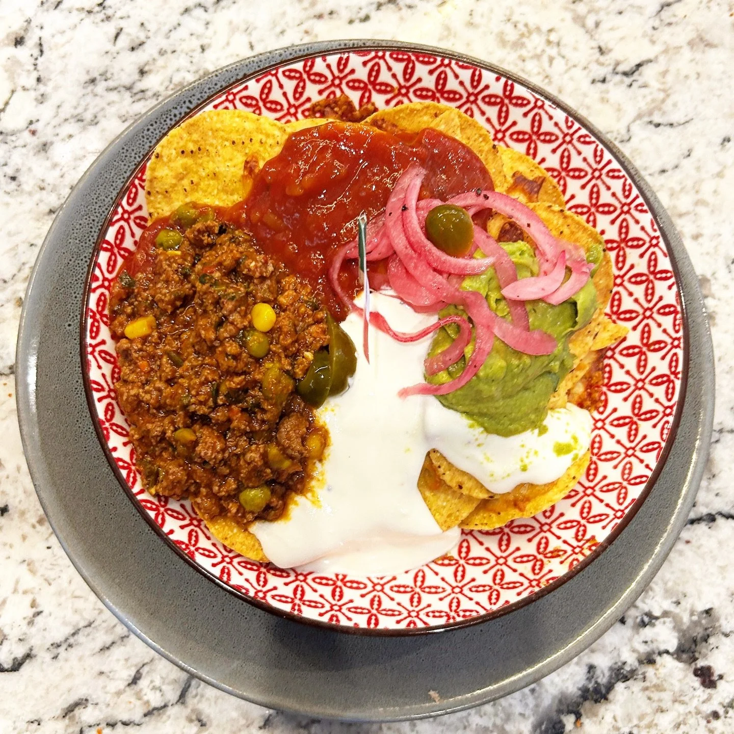 Layers of Mexi-cheesy-tasty-love!