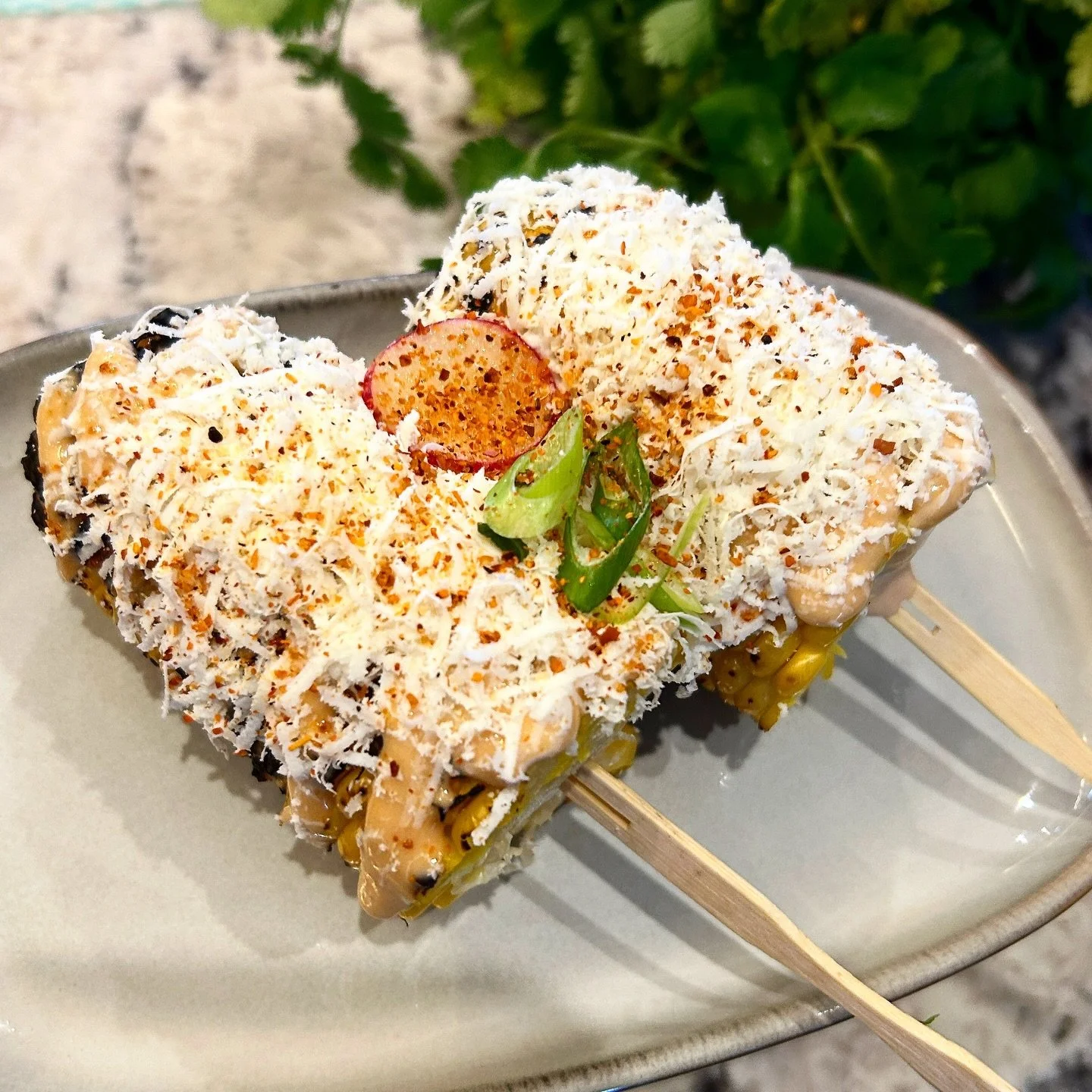 Elote loco is crazy + elite&hellip;come taste + feel the flavours