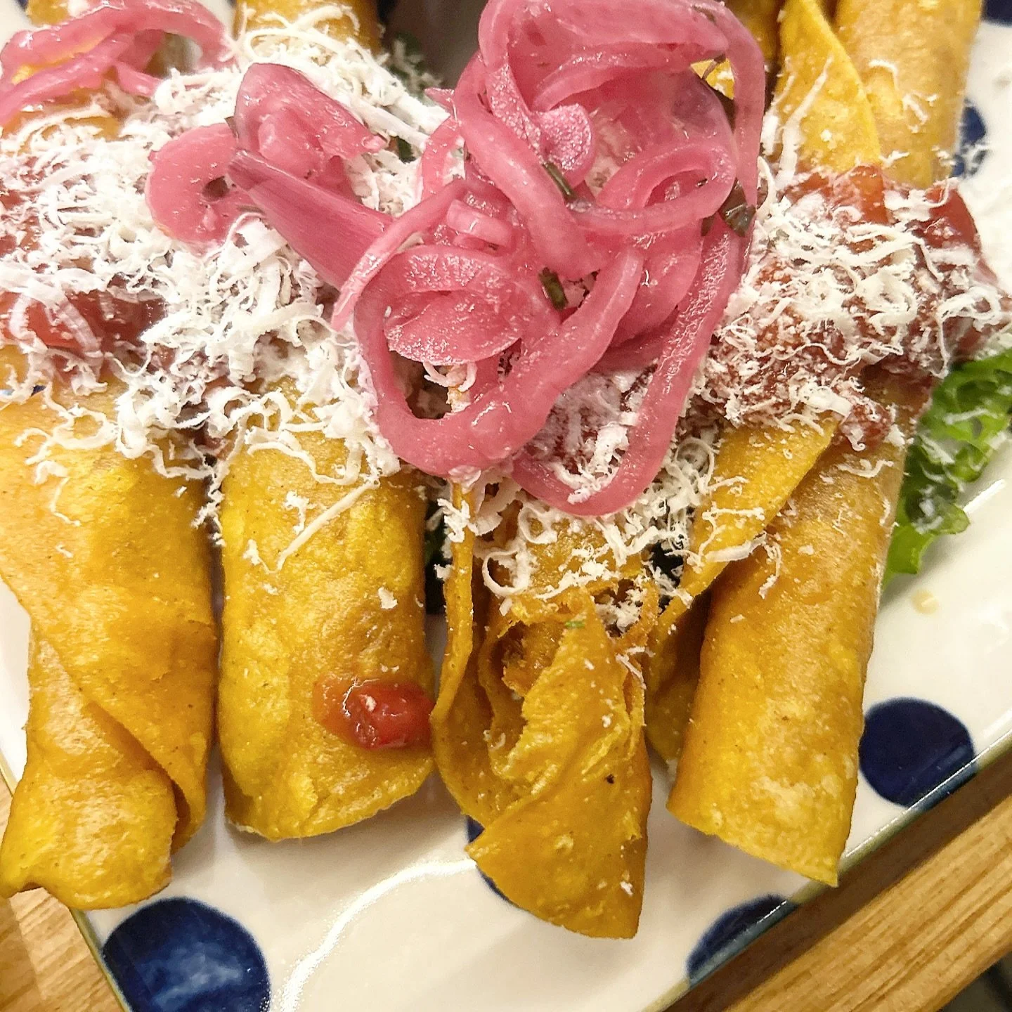 Crispy, crunchy, and impossible to stop at one, Flautas!
