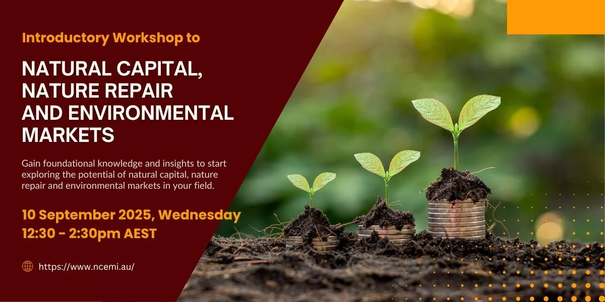 Introductory Workshop to Natural Capital, Nature Repair and Environmental Markets