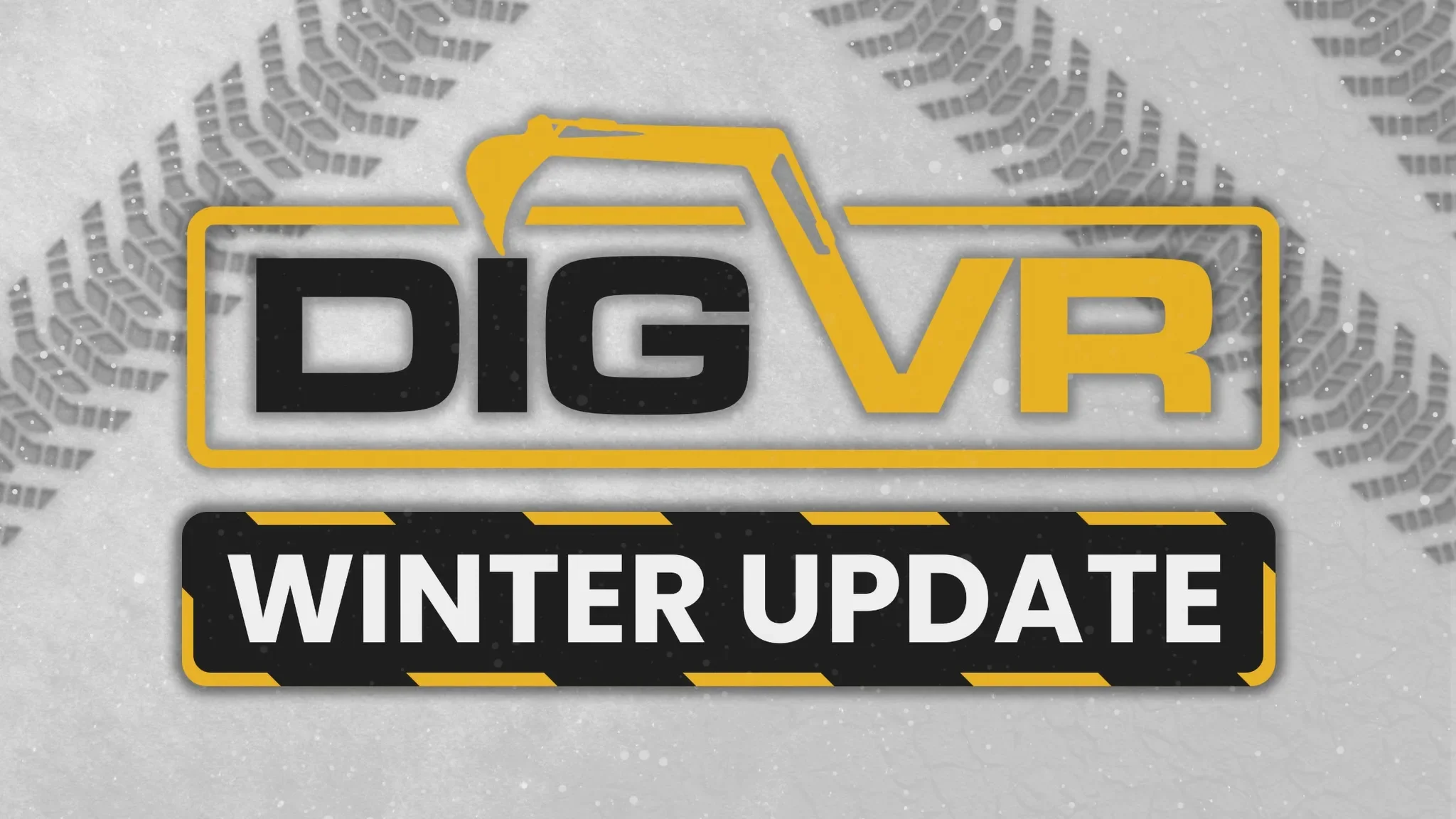 Dig VR excavator simulator winter update with time trial mode and seasonal customizations
