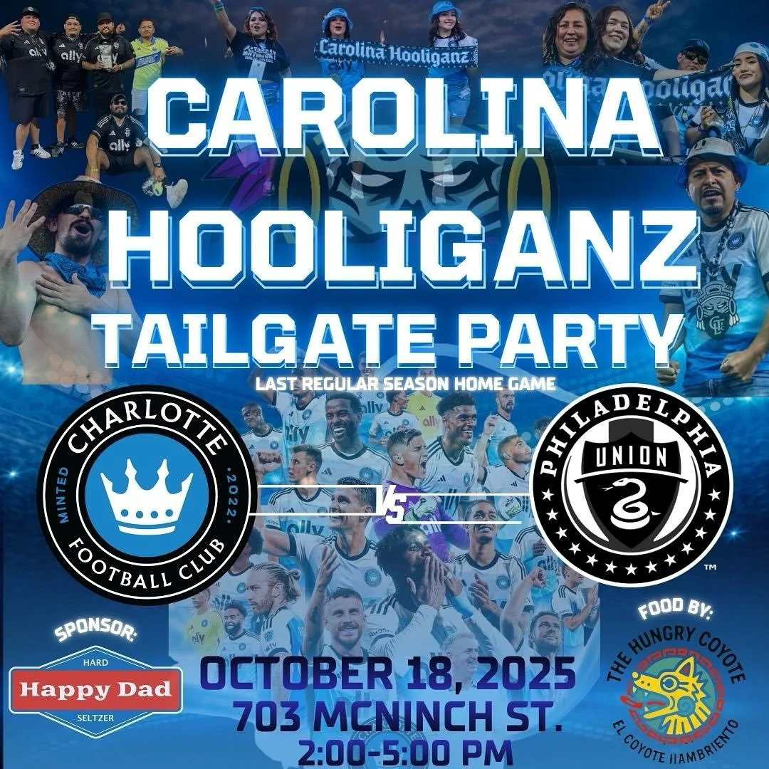 DECISION DAY!!
Last game of the regular season is this Saturday ⚽️
Charlotte is looking to lock in that 4th place against Philly for home field advantage! 

Come out and enjoy good food, great vibes, &amp; support the boys along with all other suppor