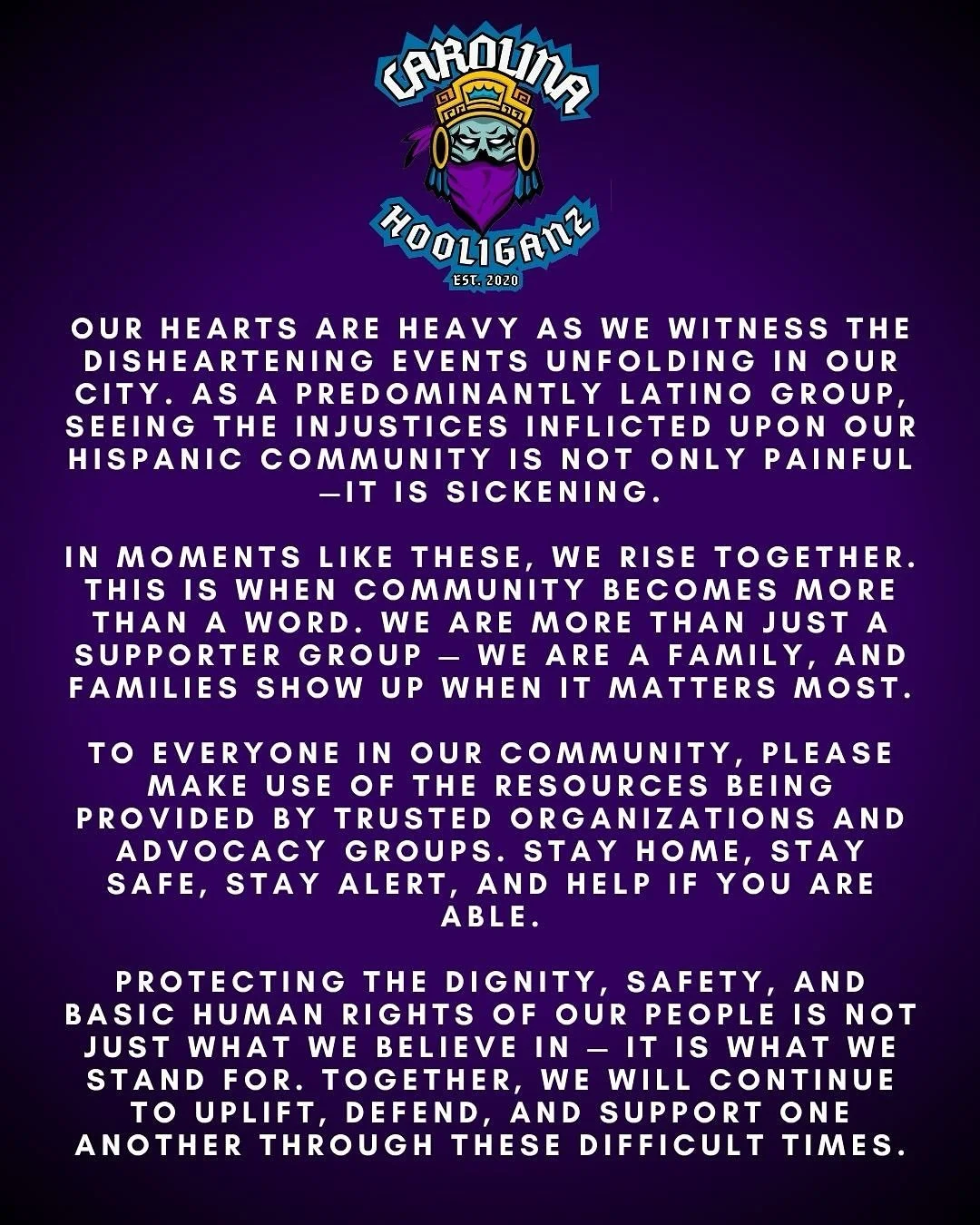 Together we are Stronger 🖤