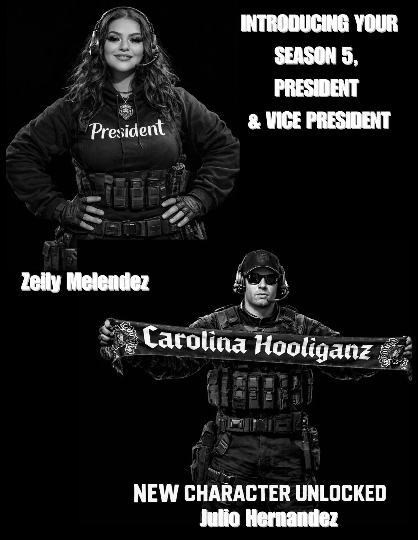 Characters Unlocked :

Level 5 President : Zeily Melendez

Vice President : Julio Hernandez 

Ready to Deploy 🫡