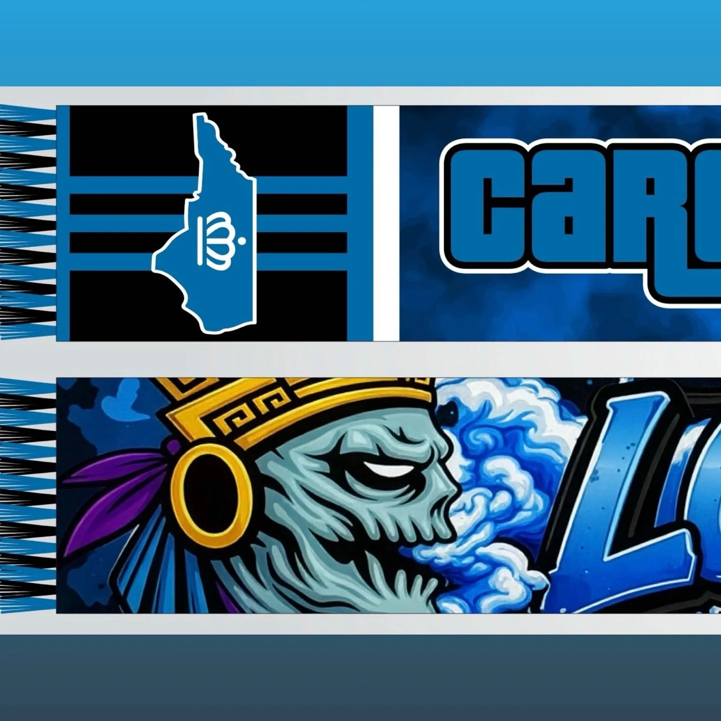 Our 2026 scarf captures the spirit of Charlotte FC and the city of Charlotte perfectly&mdash;bold, proud, and united. &lsquo;Carolina Hooliganz&rsquo; and &lsquo;Los del 704&rsquo; reflect the passion of the supporters, the culture of the Queen City,