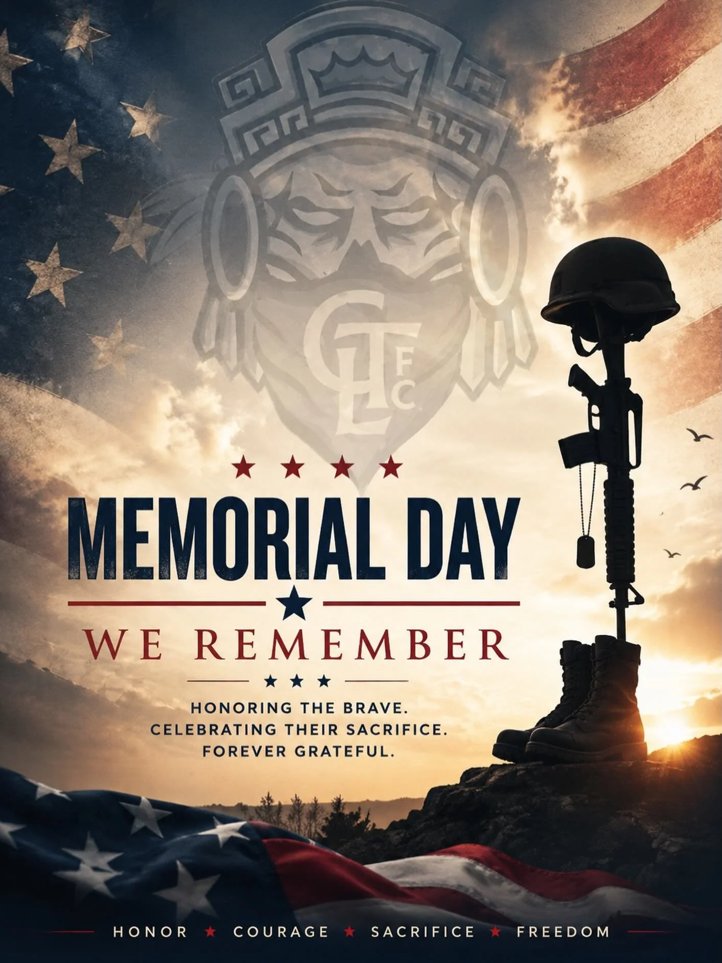 This Memorial Day, we pause to honor the heroes who made the ultimate sacrifice for our freedom. 🇺🇸

Their courage will never be forgotten.
Their service will always be remembered.

Today, we stand united in gratitude, remembrance, and pride. ❤️🤍?