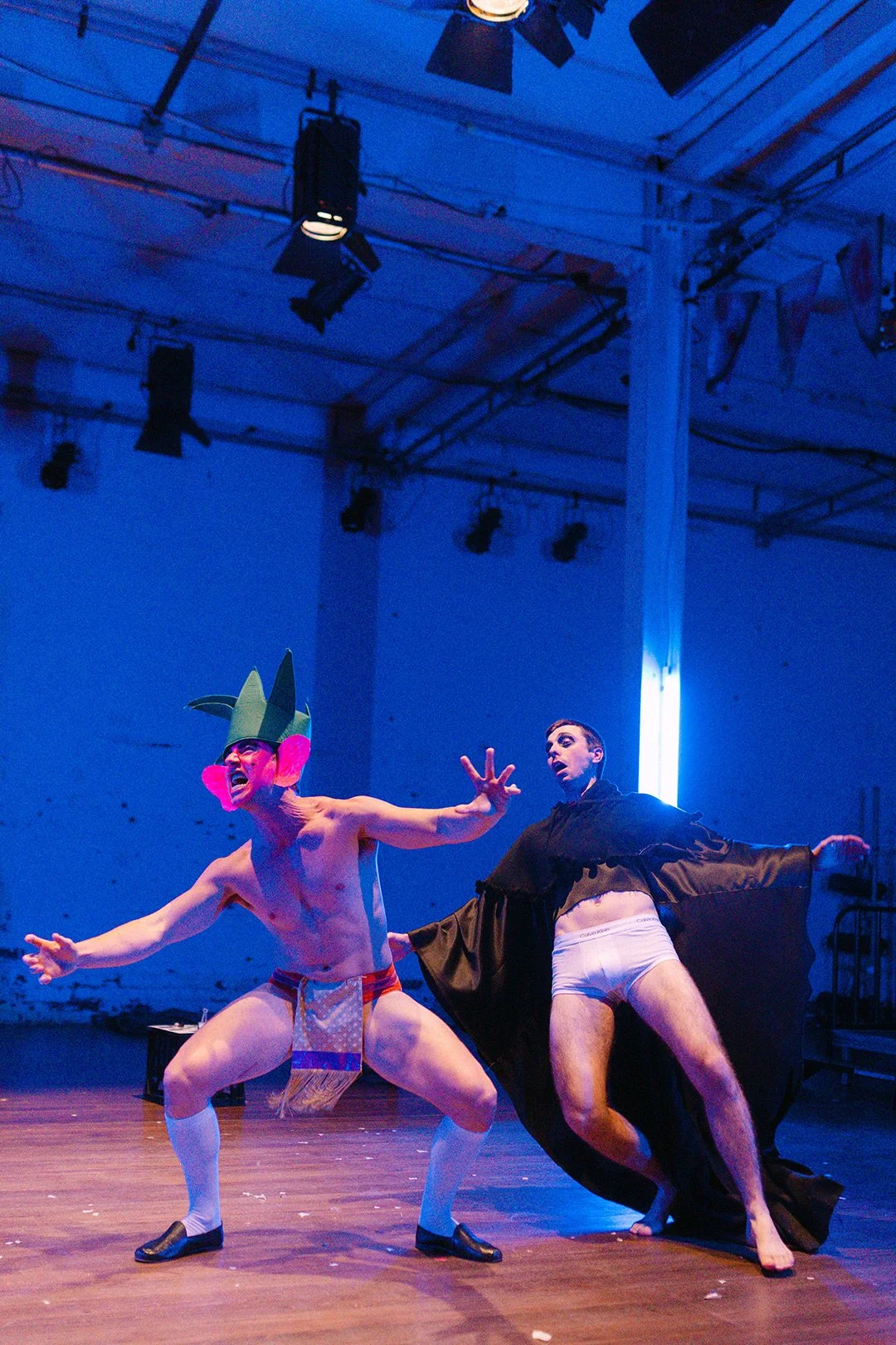 King Finger (Sam Buckley) kills Death.
(Photo by Georgia Wiggs/T&T photo agency)