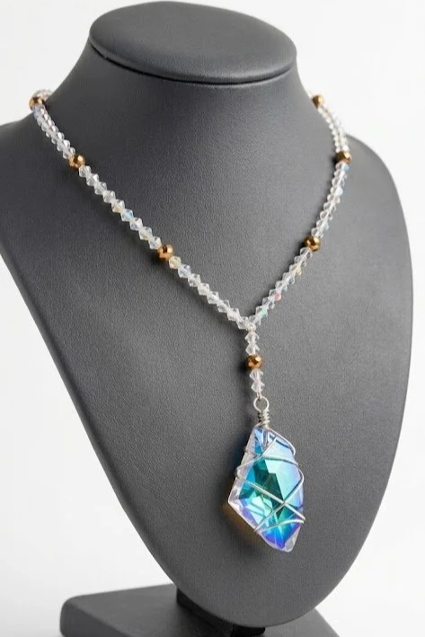 Custom Beaded Gemstone Necklace