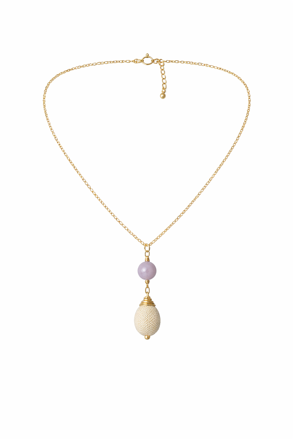 Custom Beaded Drop Necklace