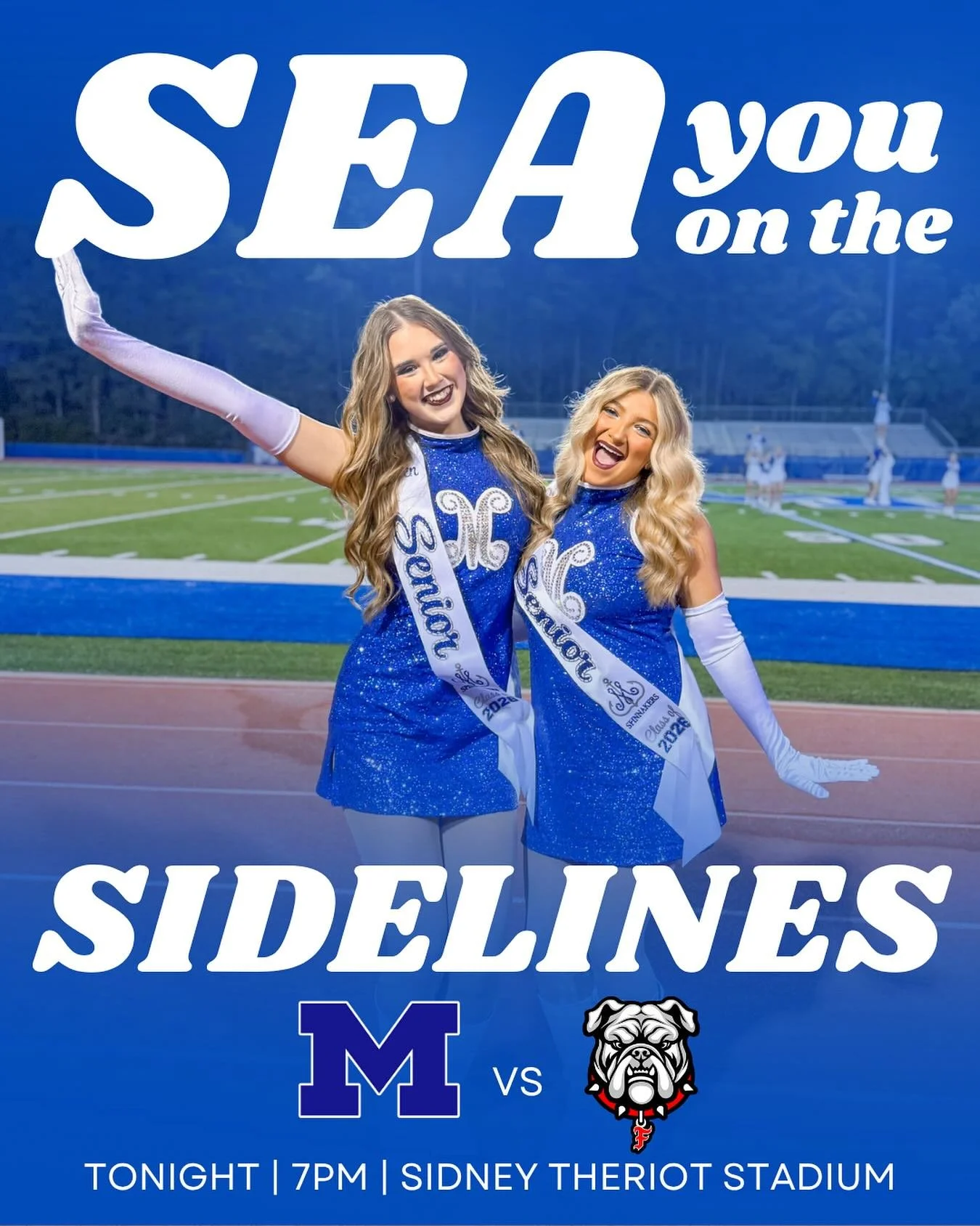 It&rsquo;s Senior Night, Skippers! 💙🤍⚓️✨ 

TONIGHT | 7PM | VS FONTAINEBLEAU 

#seastheday #gotspinnakers #tcd