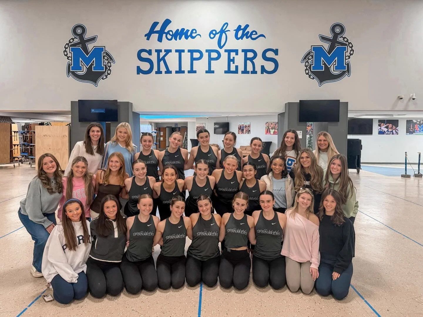 Thank you to the best alumni a team could ask for! We appreciate your knowledge, experience and guidance as we head into comp season! We love you!!! 🩵