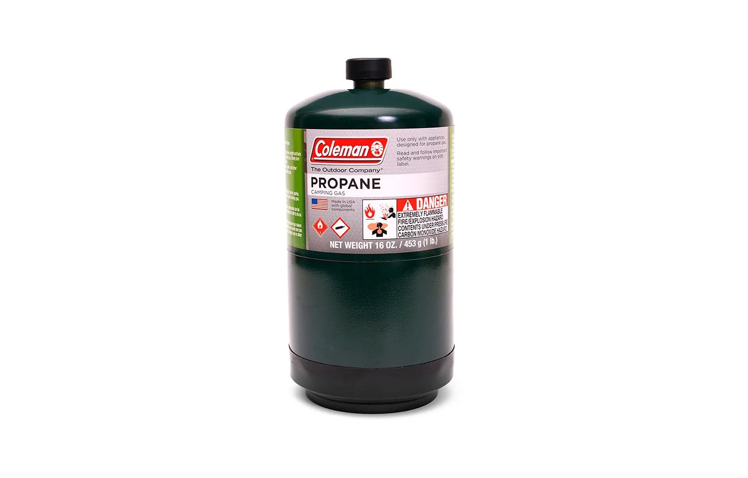 Mini Propane bottle available for rent from Creekside RV Rental in Edmonton, Alberta