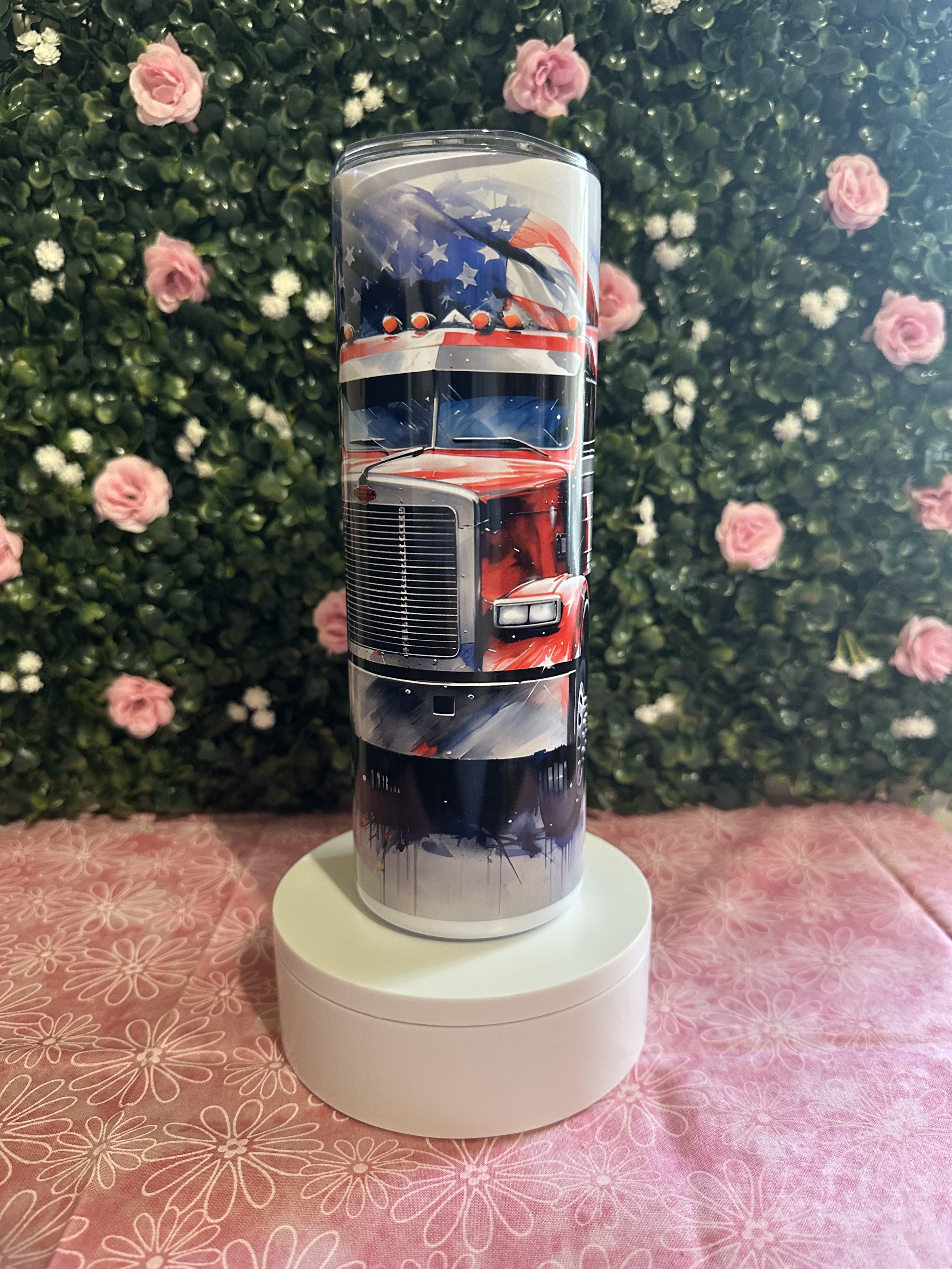 Semi-Truck 20oz Tumbler