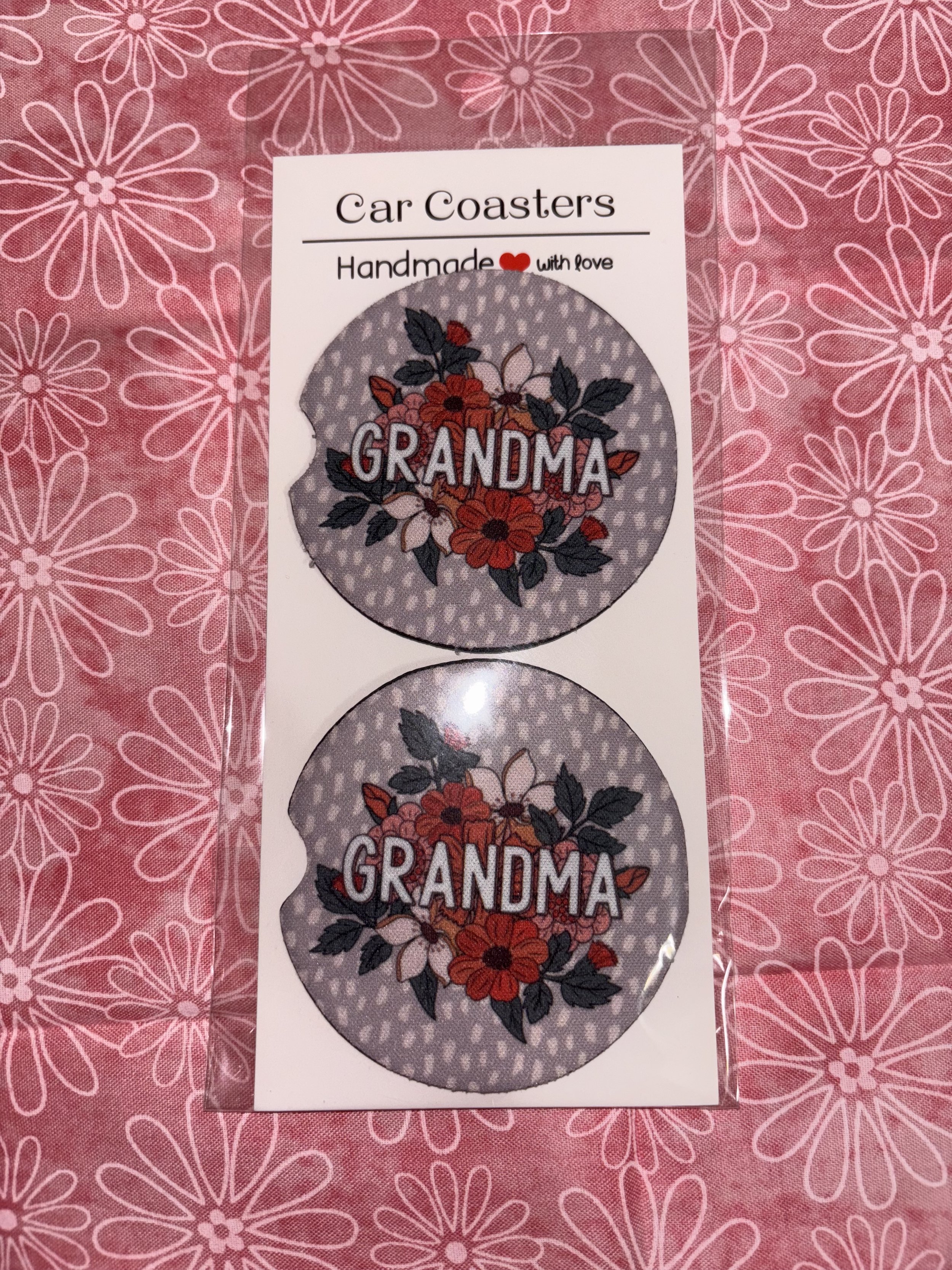 Grandma Car Coasters