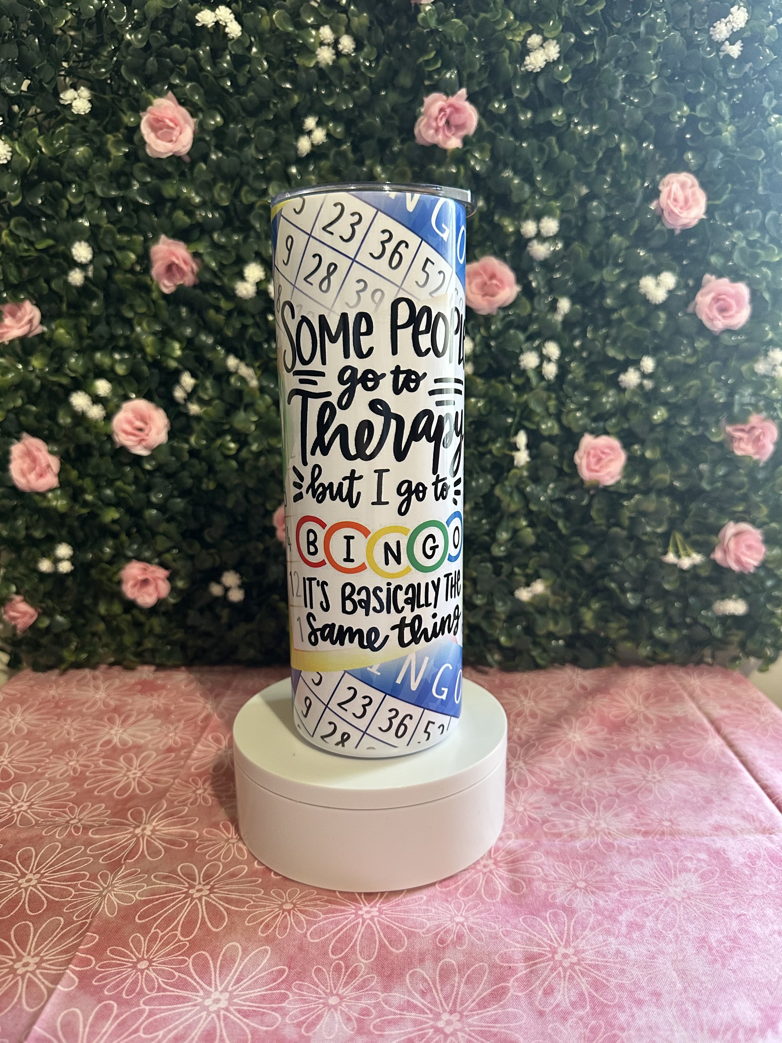 Bingo Therapy 20oz Tumbler
