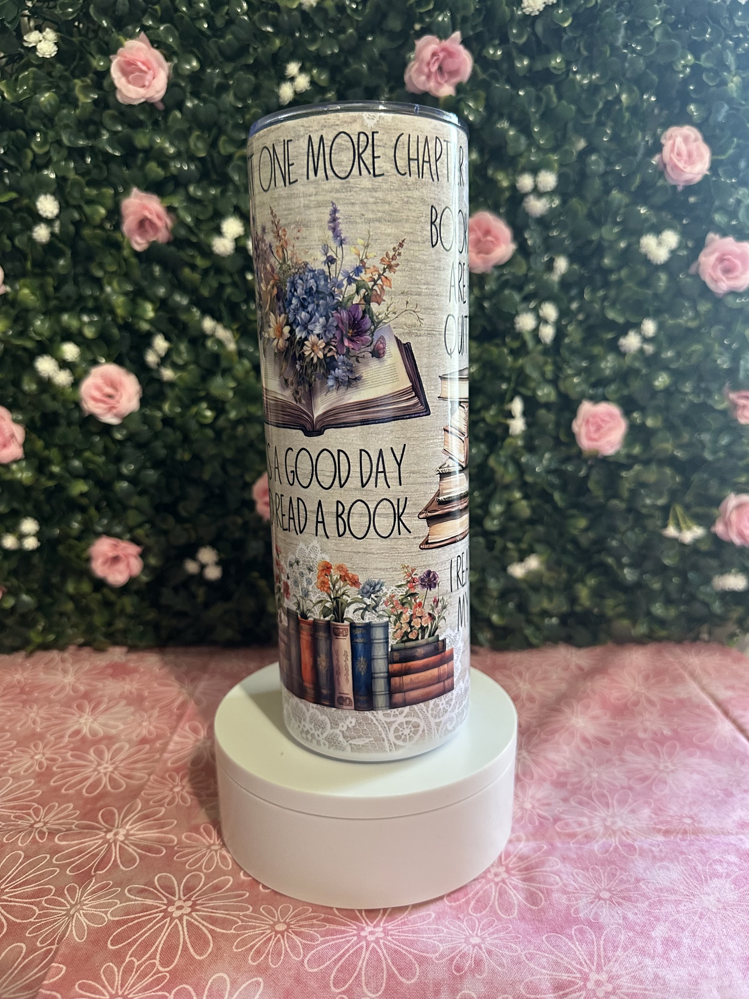 Book Lover 20oz Tumbler