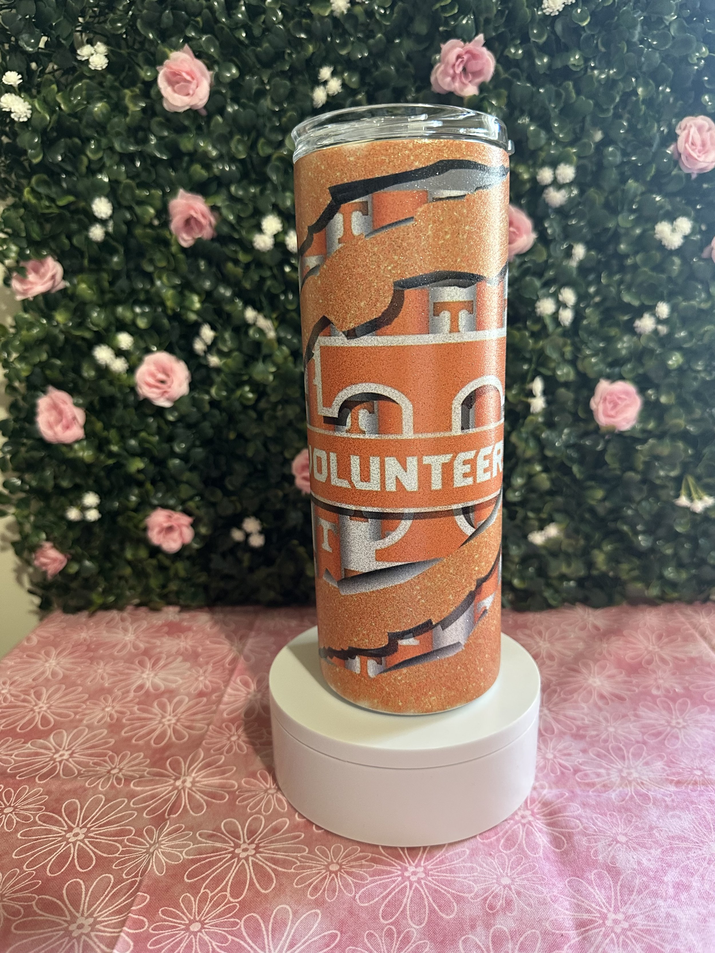 Tennessee Vols 20oz Glitter Tumbler