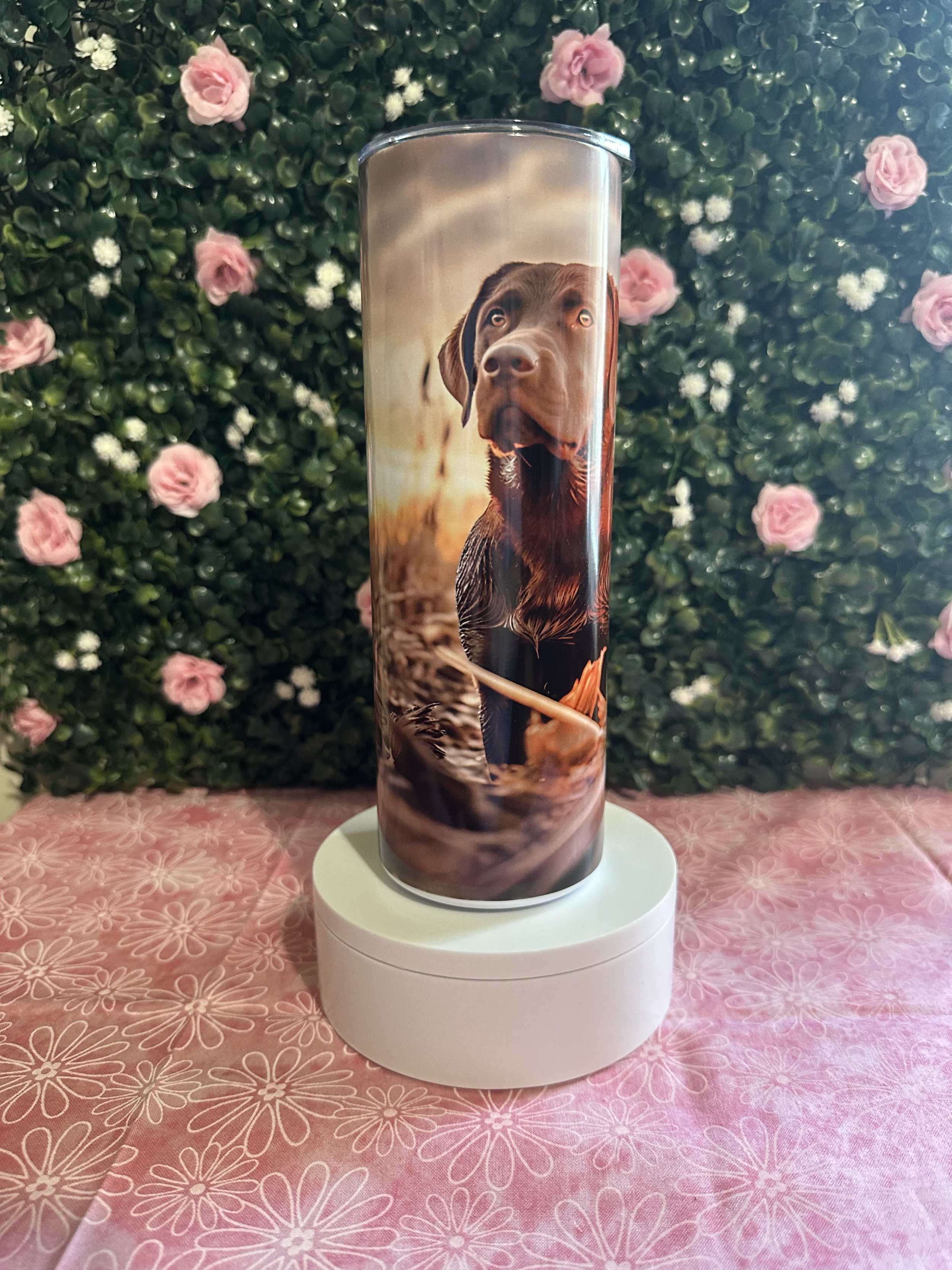 Sunset Dog 20 Tumbler