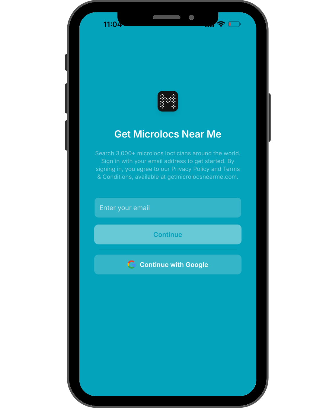 Sign Up With Your Email