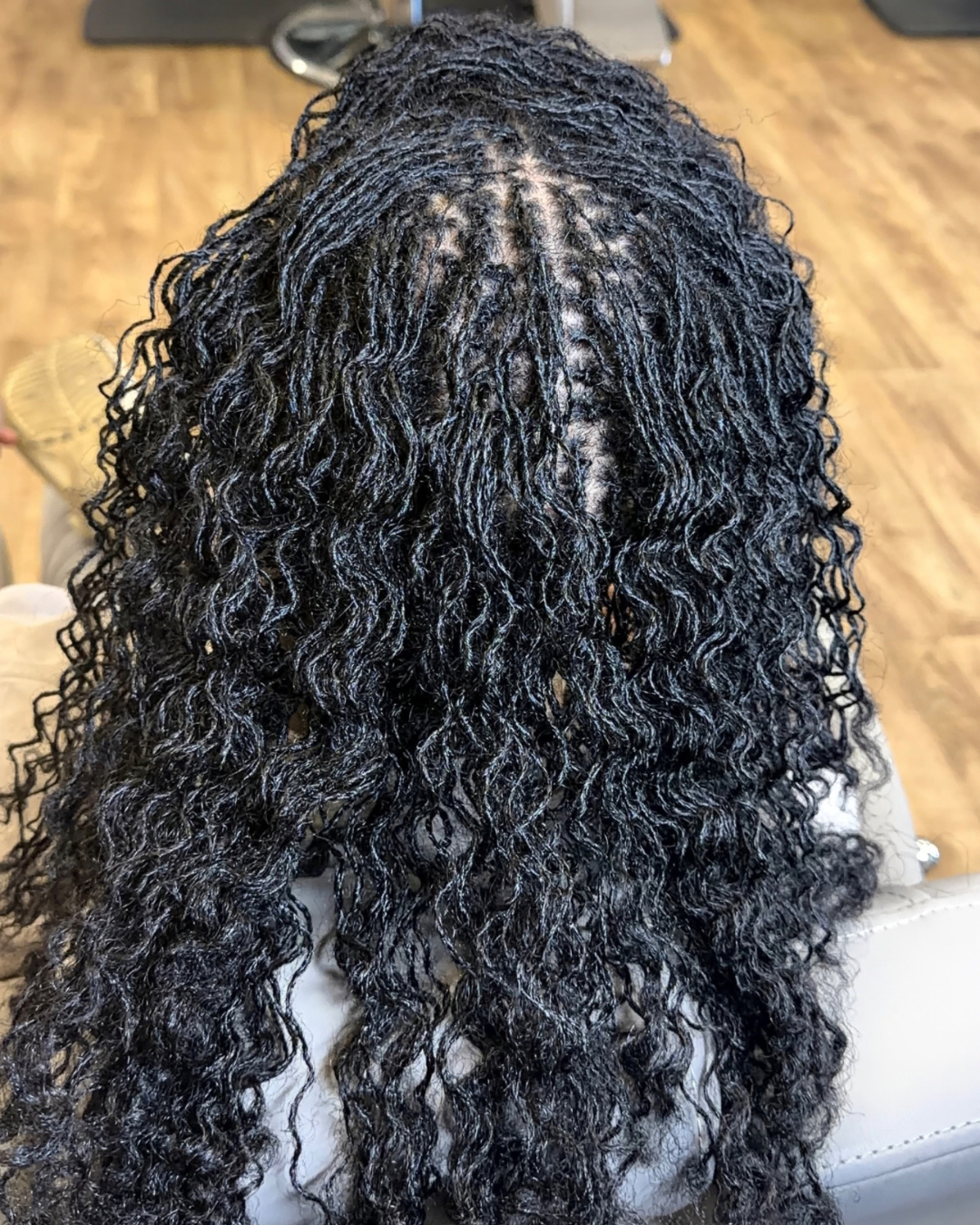 Professionally maintained microlocs by Audela Beauty serving Stafford and Northern Virginia