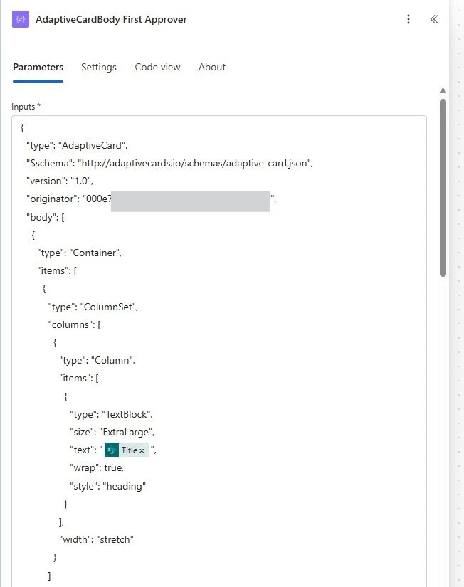 Creating Adaptive Cards in Outlook Using Power Automate — Hancock Henry ...
