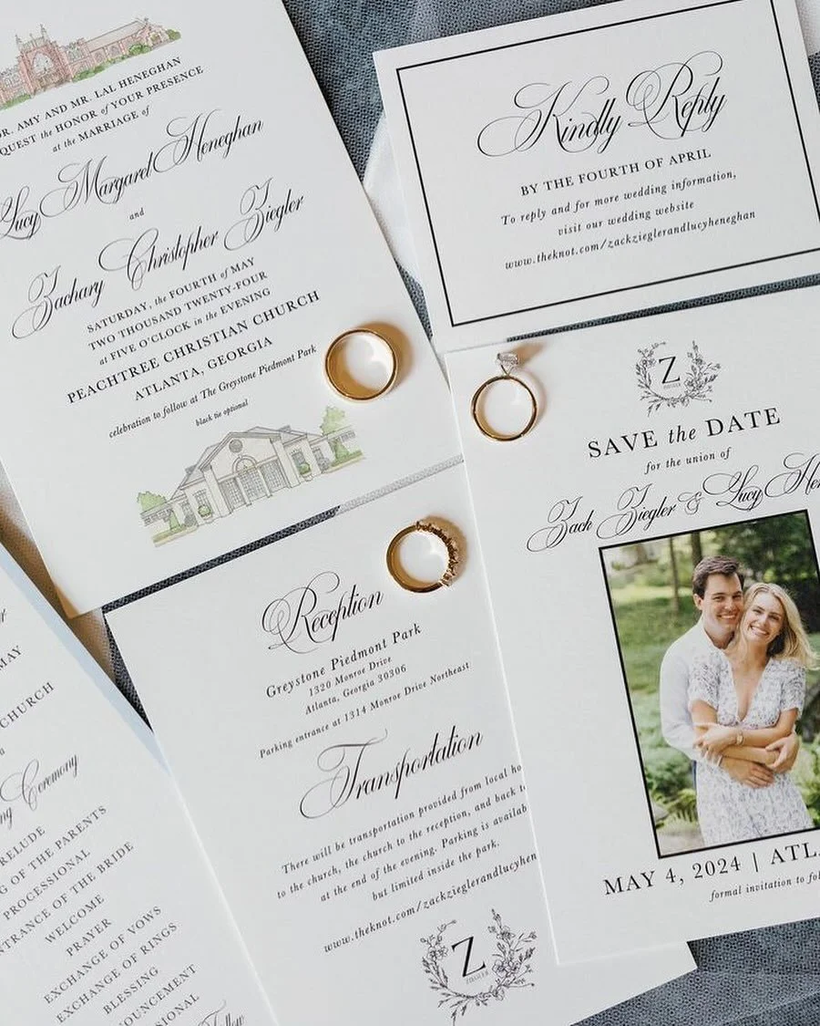 from start to finish we loved this bride&rsquo;s classic vision!
