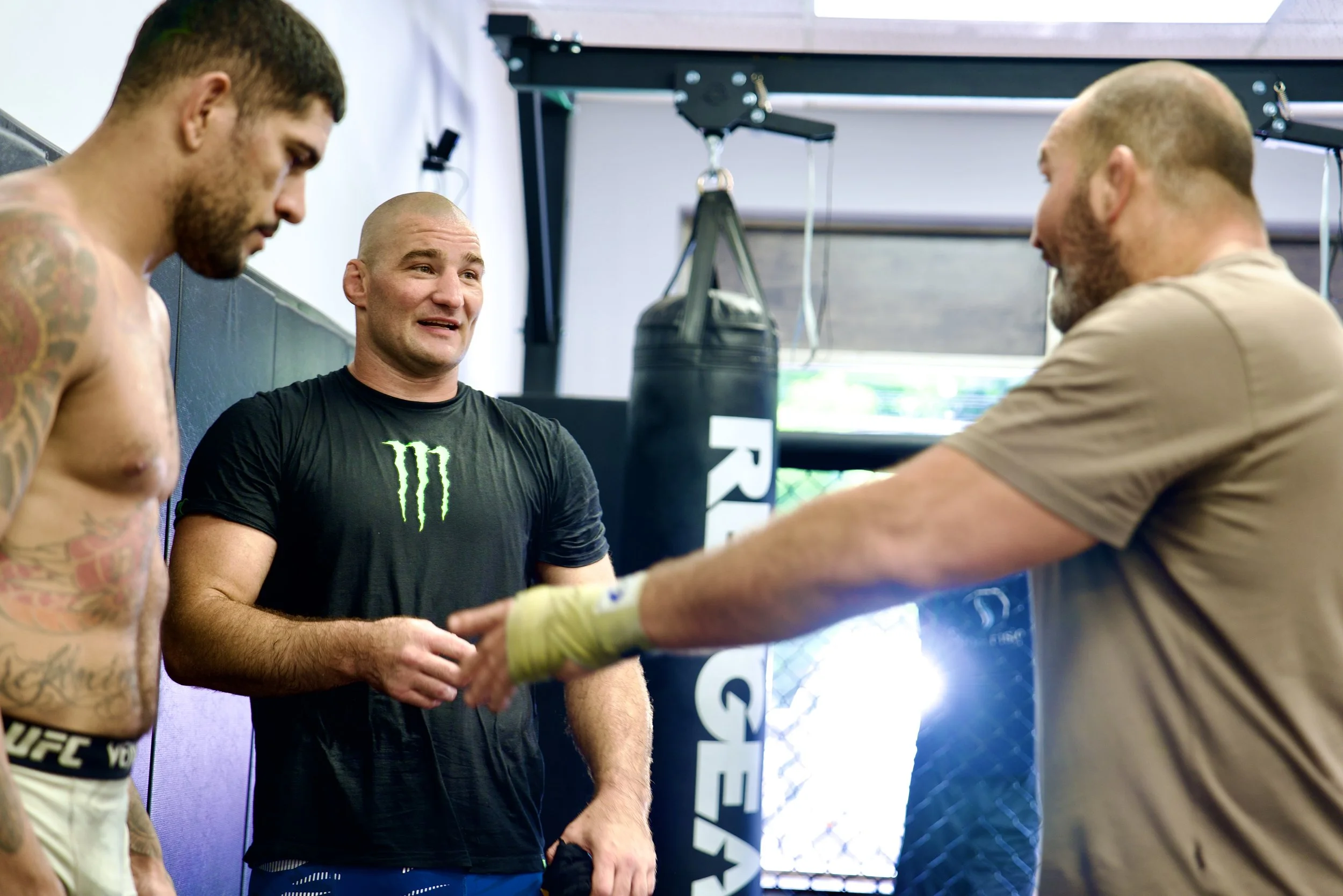 Alex Pereira, Sean Strickland, and Glover Teixeira