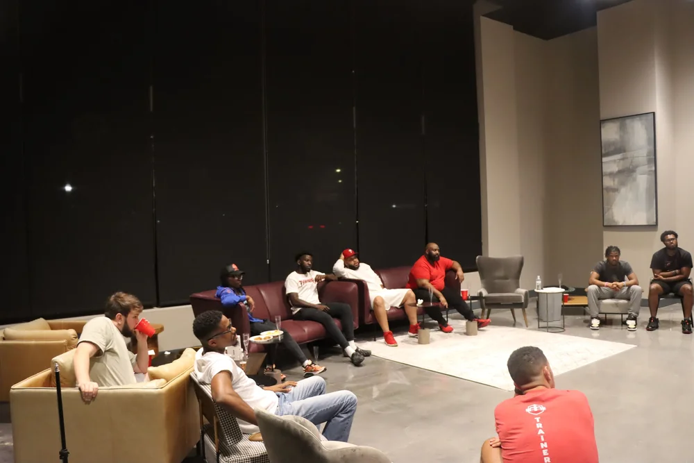 A Men of Action conversation circle