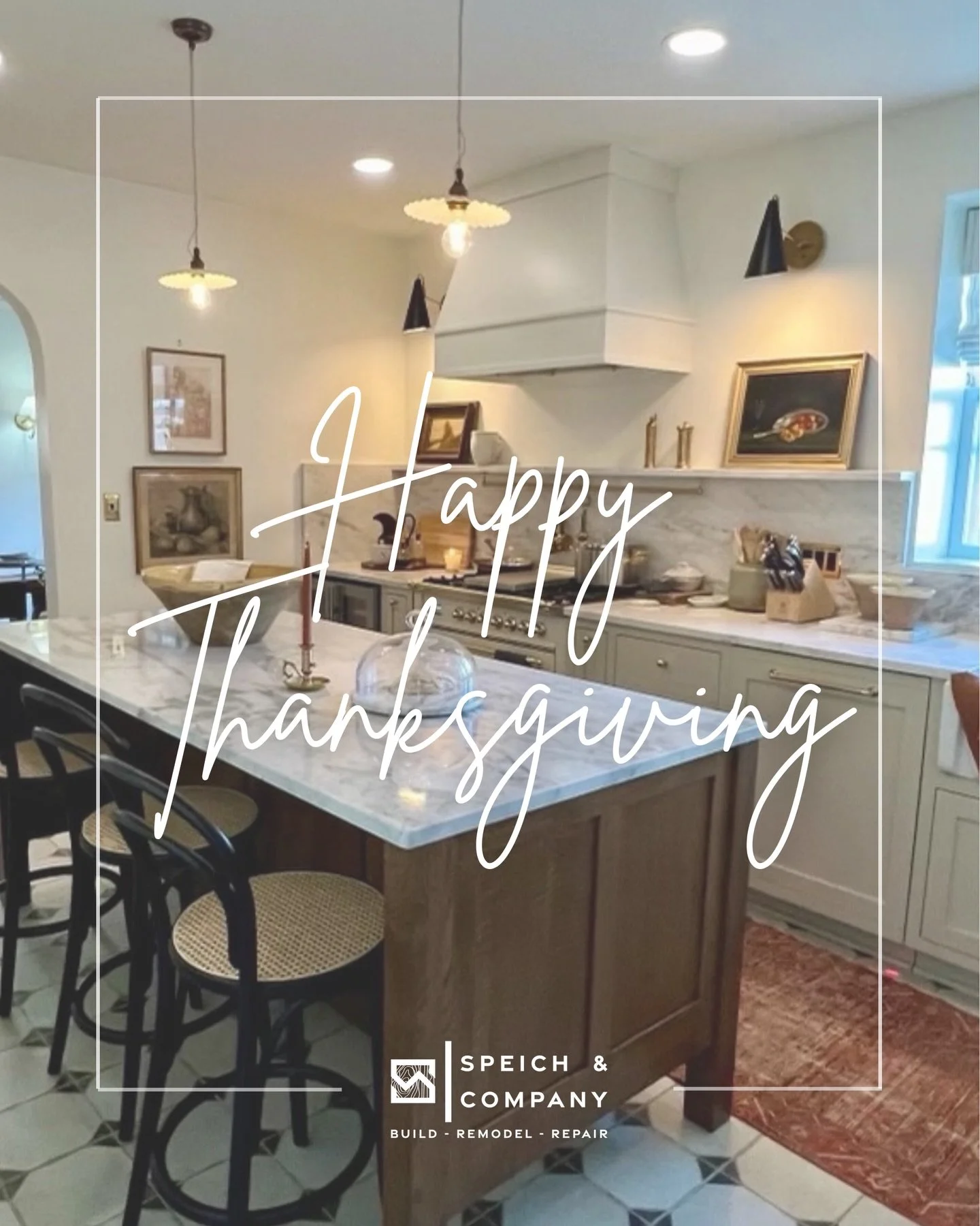 Thankful for the opportunity to build spaces where life happens. Hoping today finds you gathering with friends and family. &hearts;️🦃

Happy Thanksgiving!