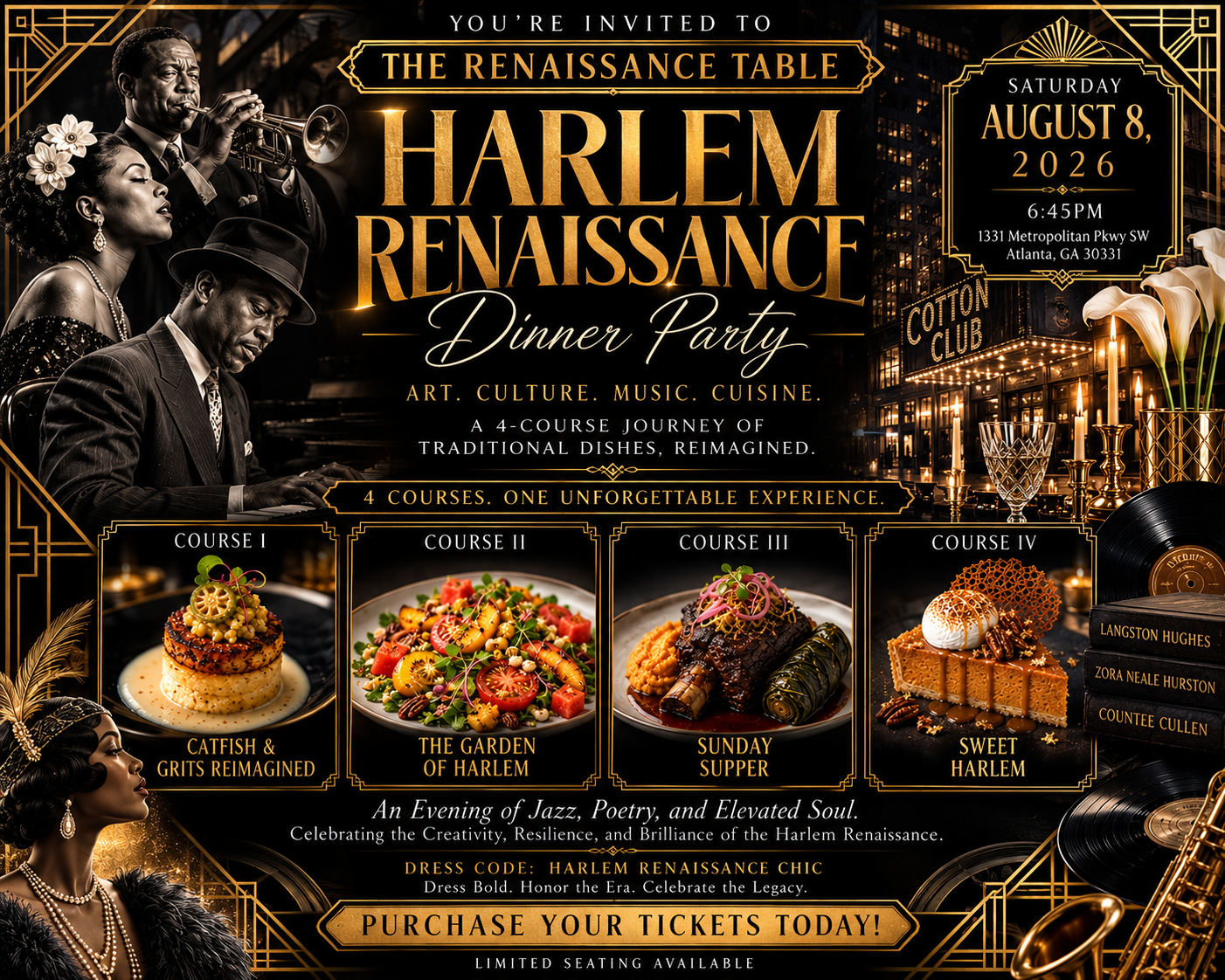 The Renaissance Table - A Harlem Dinner Experience